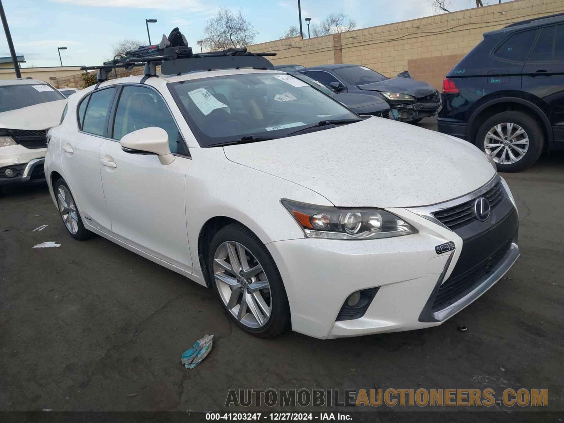 JTHKD5BH8G2258003 LEXUS CT 200H 2016