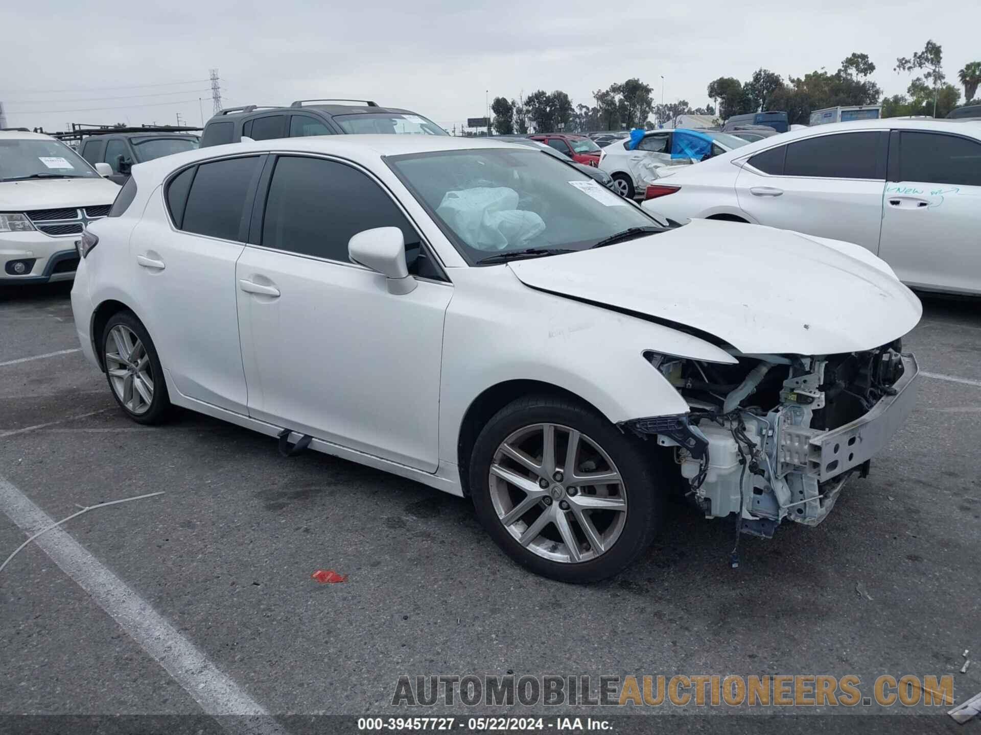 JTHKD5BH8G2278235 LEXUS CT 200H 2016