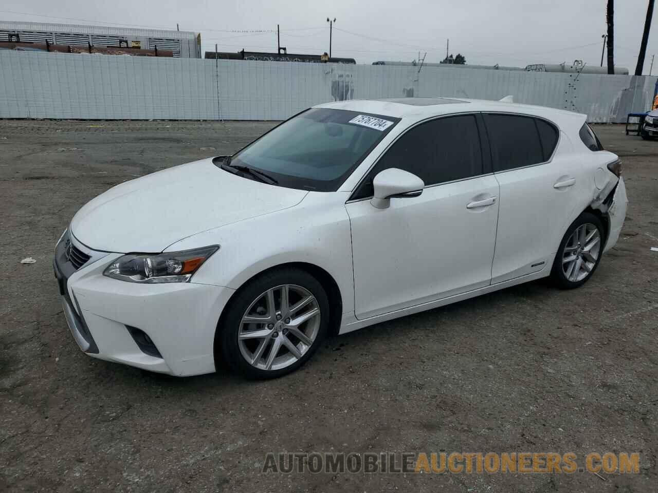 JTHKD5BH8H2287308 LEXUS CT 200 2017