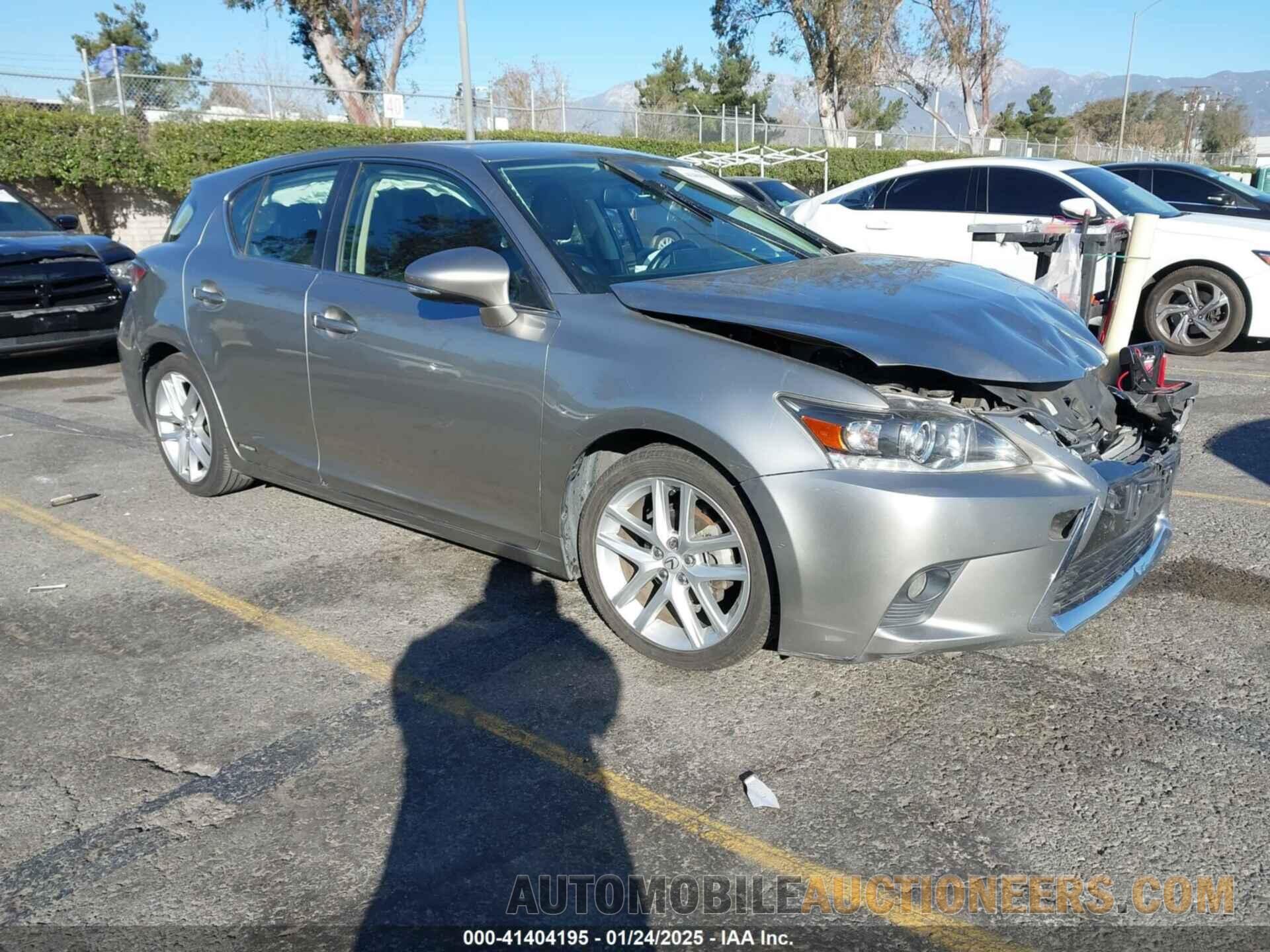 JTHKD5BH8H2289141 LEXUS CT 200H 2017