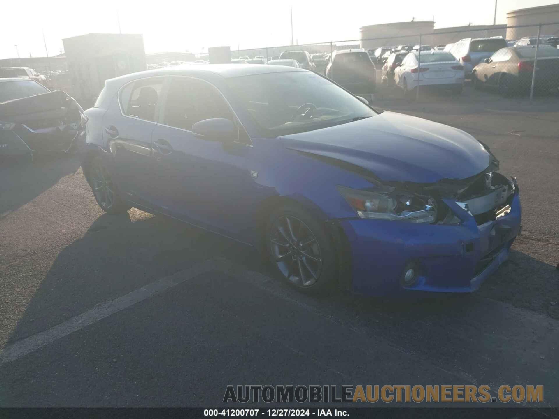 JTHKD5BH9C2057396 LEXUS CT 200H 2012