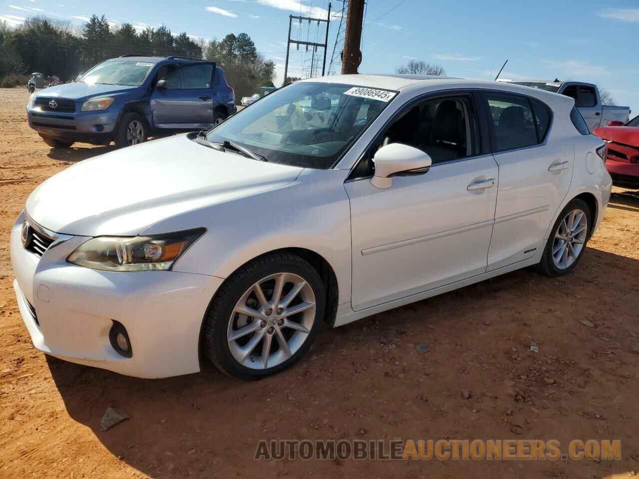 JTHKD5BH9C2090298 LEXUS CT 200 2012