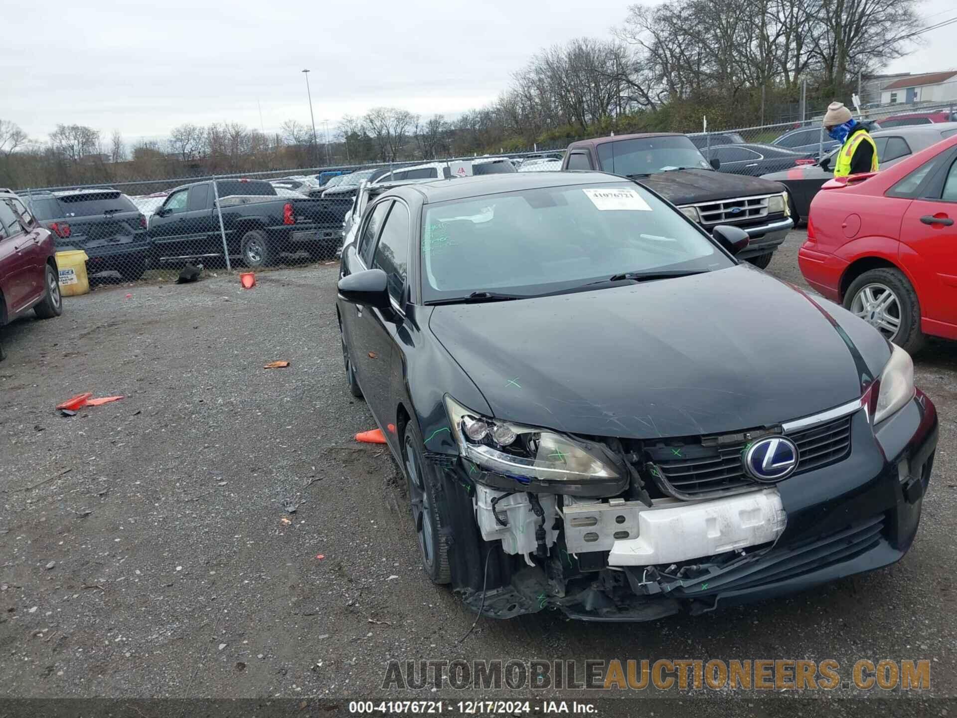 JTHKD5BH9C2122280 LEXUS CT 200H 2012