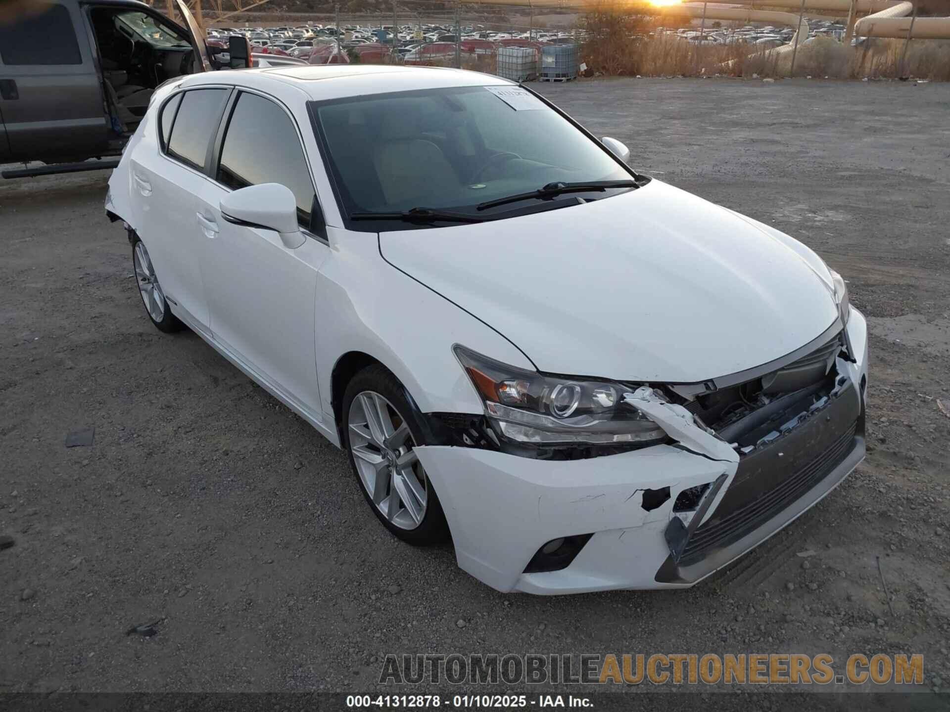 JTHKD5BH9E2205419 LEXUS CT 200H 2014