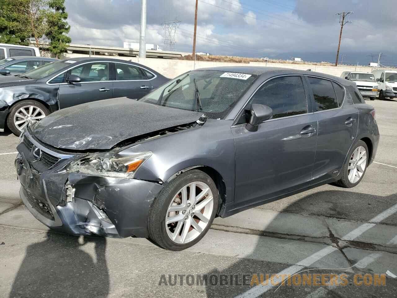 JTHKD5BH9F2222190 LEXUS CT 200 2015