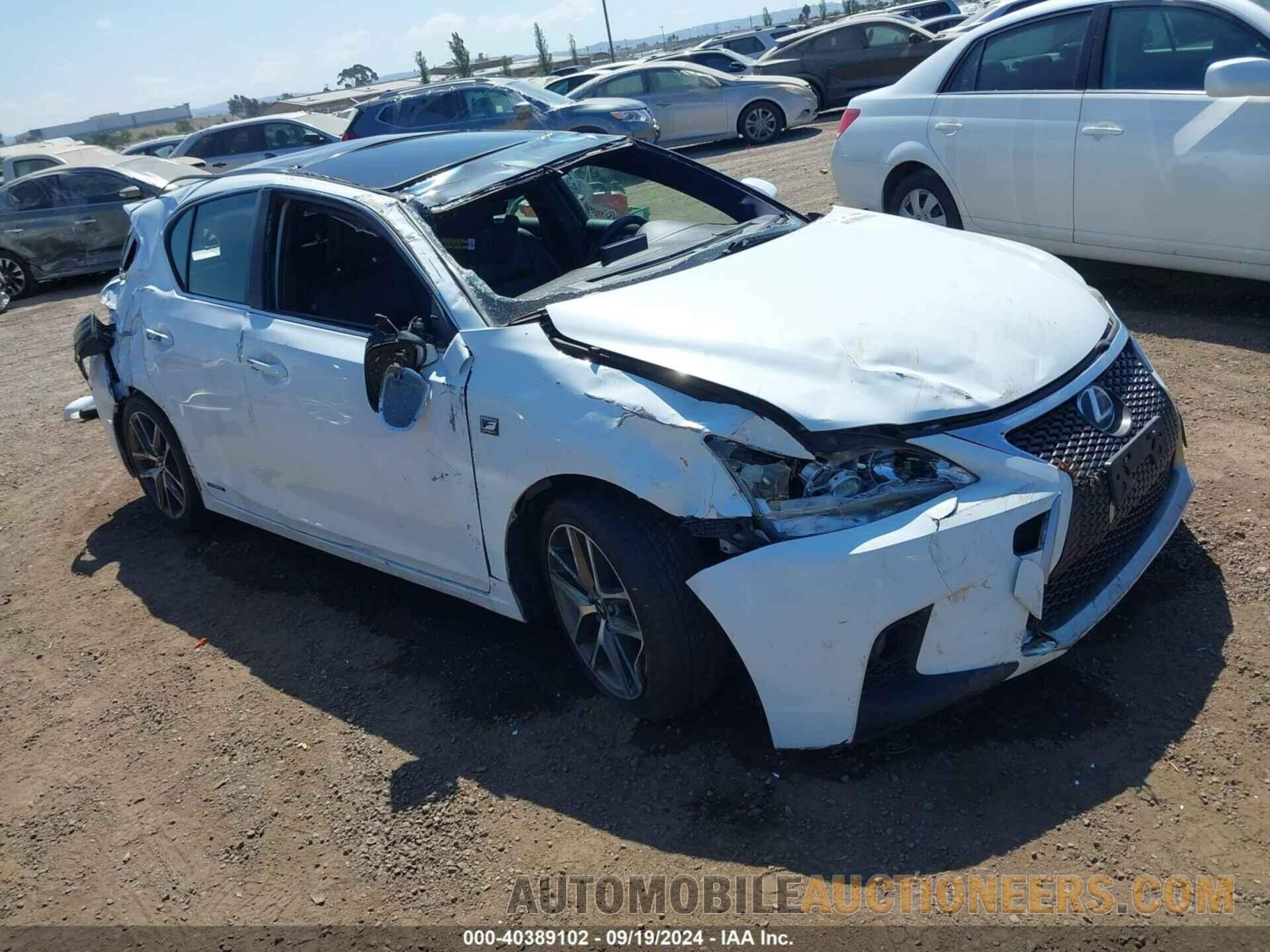 JTHKD5BH9F2226515 LEXUS CT 200H 2015