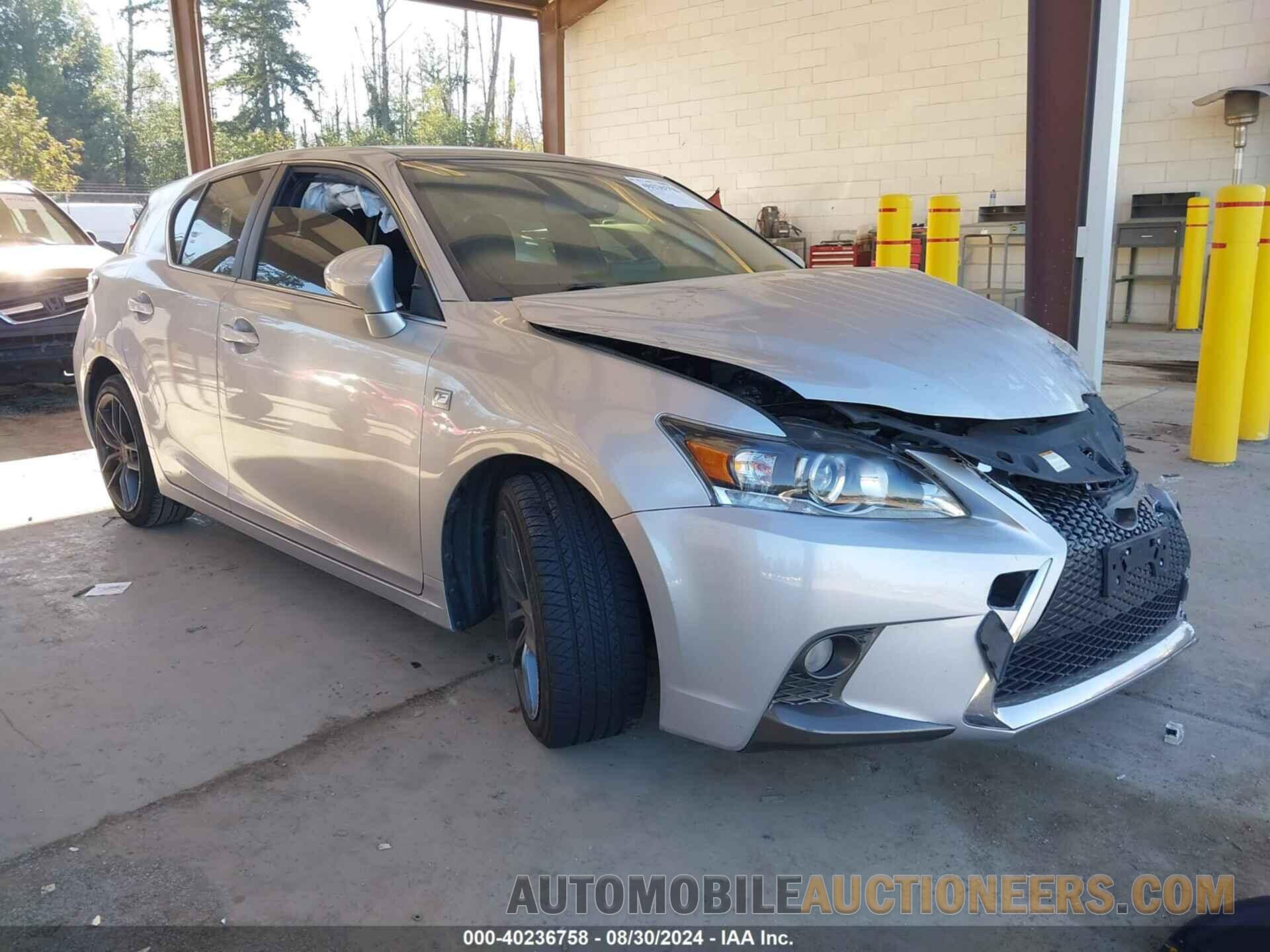 JTHKD5BH9G2259337 LEXUS CT 200H 2016