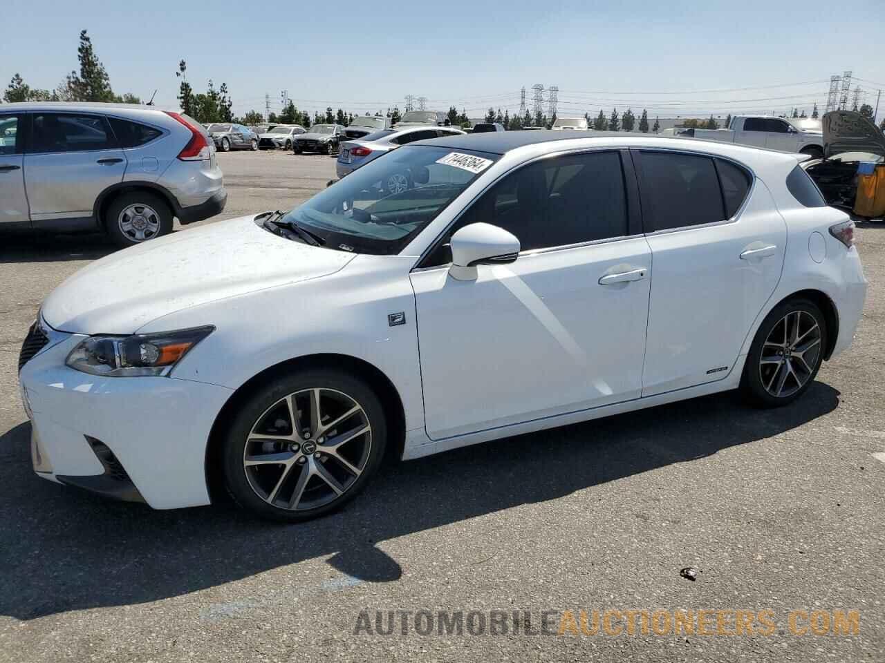 JTHKD5BH9G2260925 LEXUS CT 200 2016