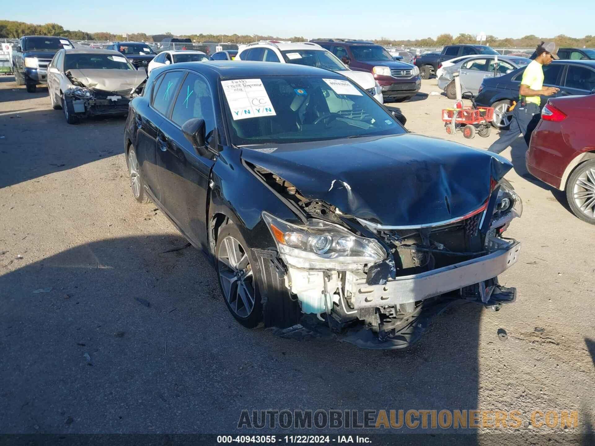 JTHKD5BH9G2262738 LEXUS CT 200H 2016