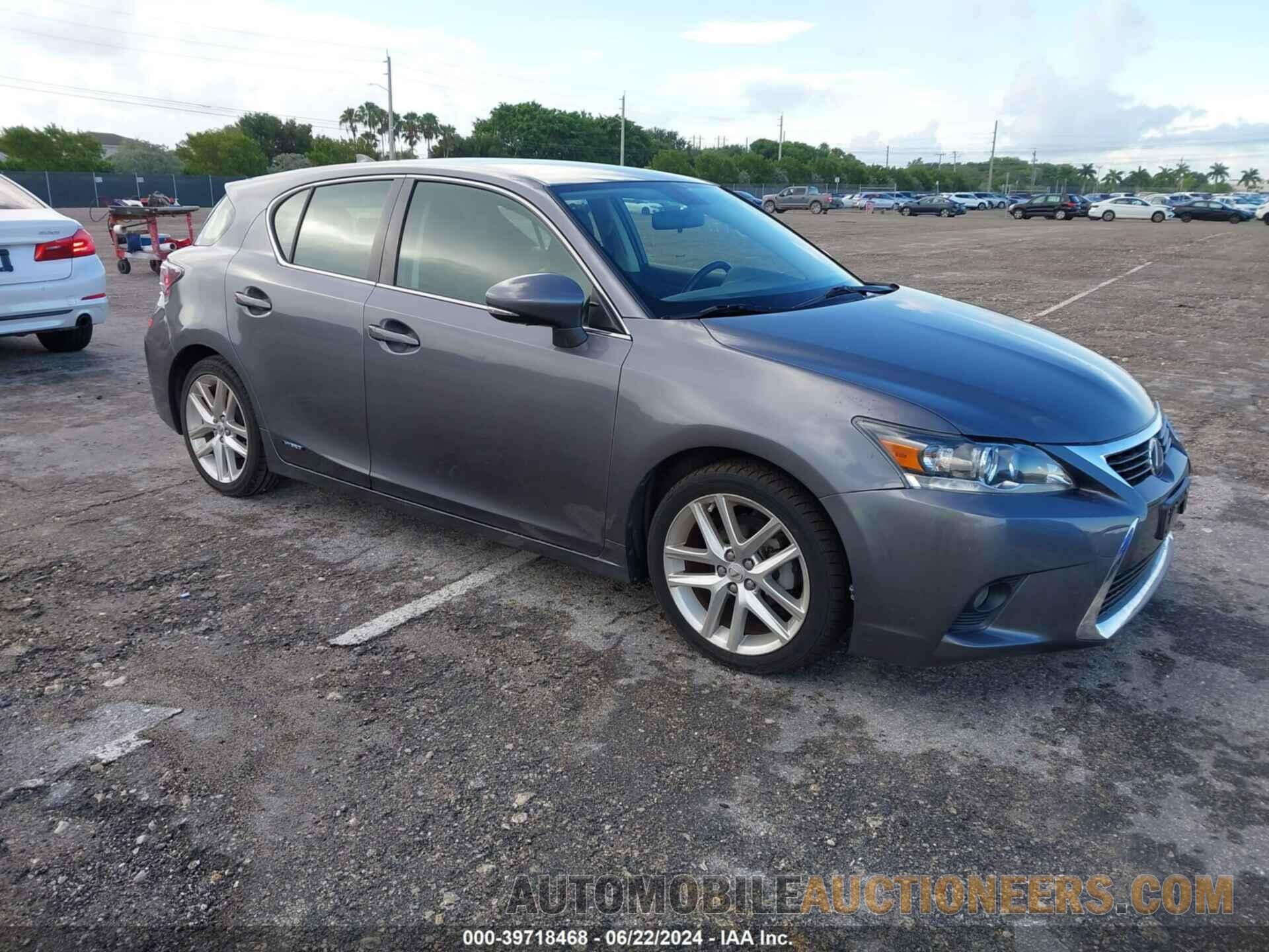 JTHKD5BH9G2266983 LEXUS CT 200H 2016