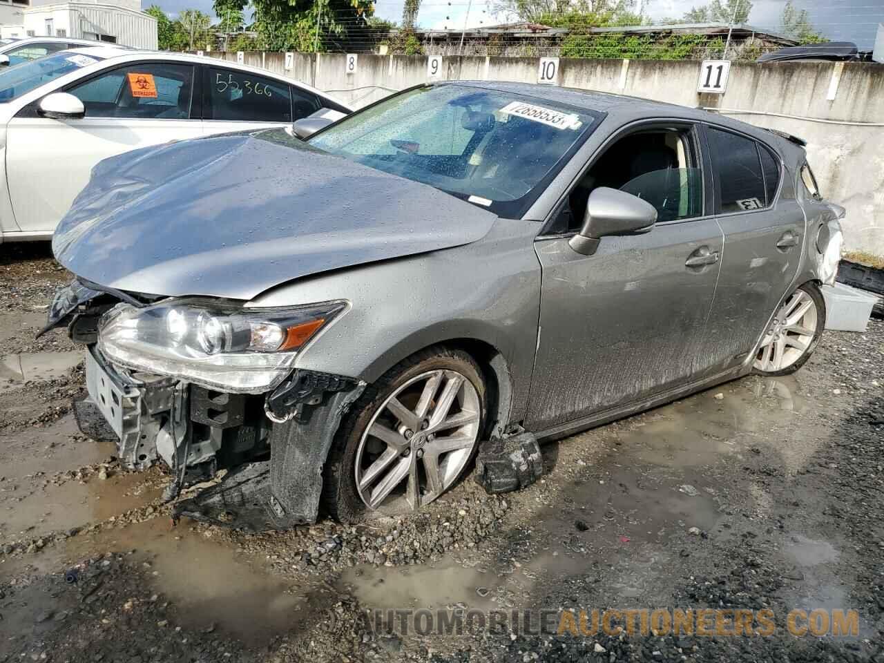 JTHKD5BH9H2290069 LEXUS CT 200 2017