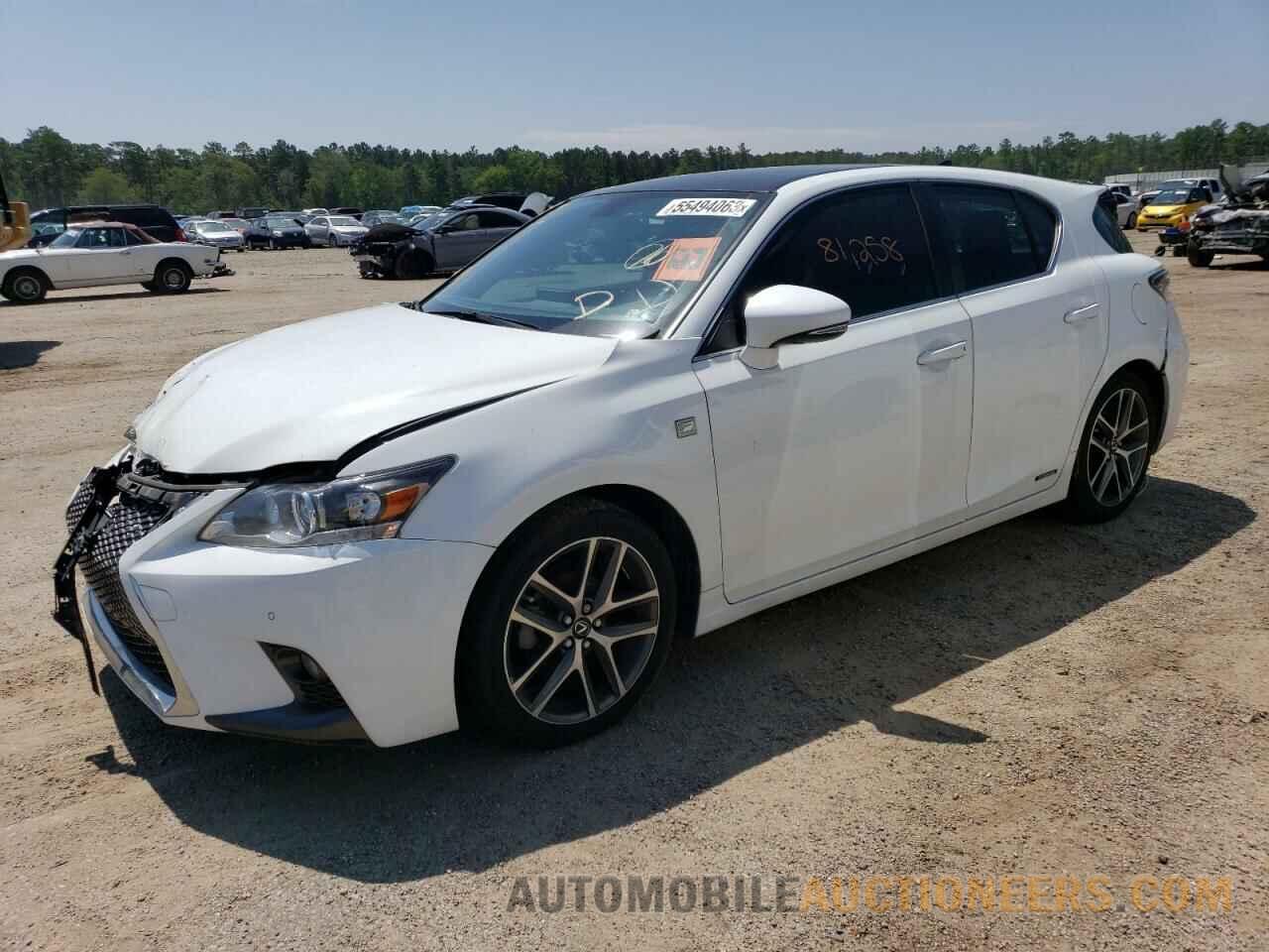 JTHKD5BH9H2295384 LEXUS CT 200 2017