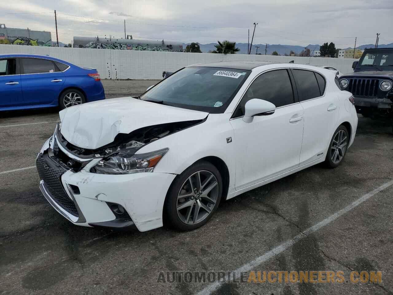 JTHKD5BH9H2300342 LEXUS CT 200 2017