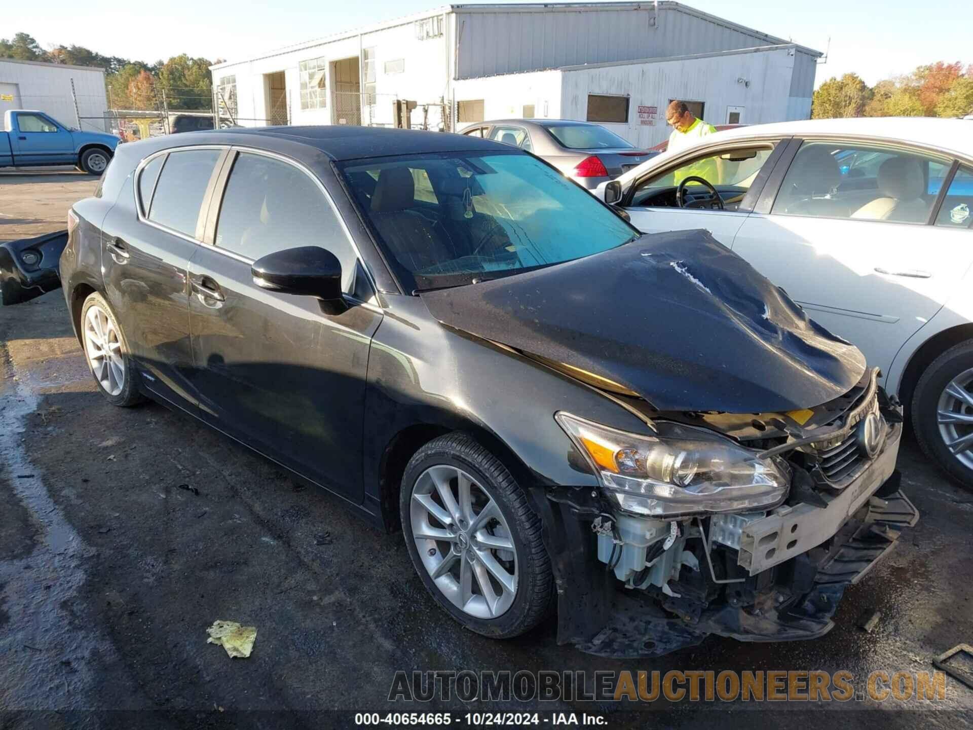 JTHKD5BHXC2088477 LEXUS CT 200H 2012