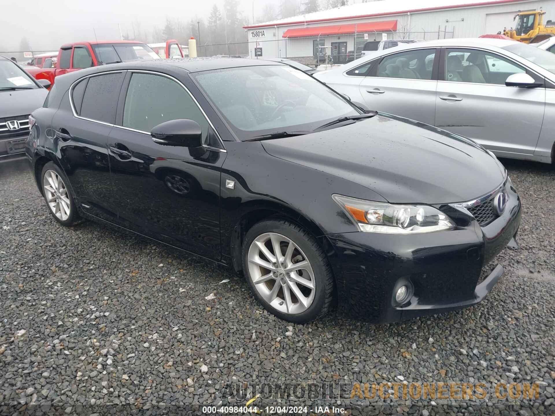 JTHKD5BHXC2092576 LEXUS CT 200H 2012