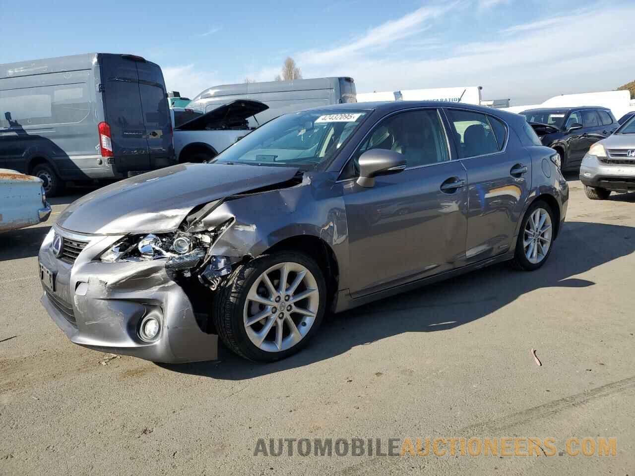 JTHKD5BHXC2094408 LEXUS CT 200 2012