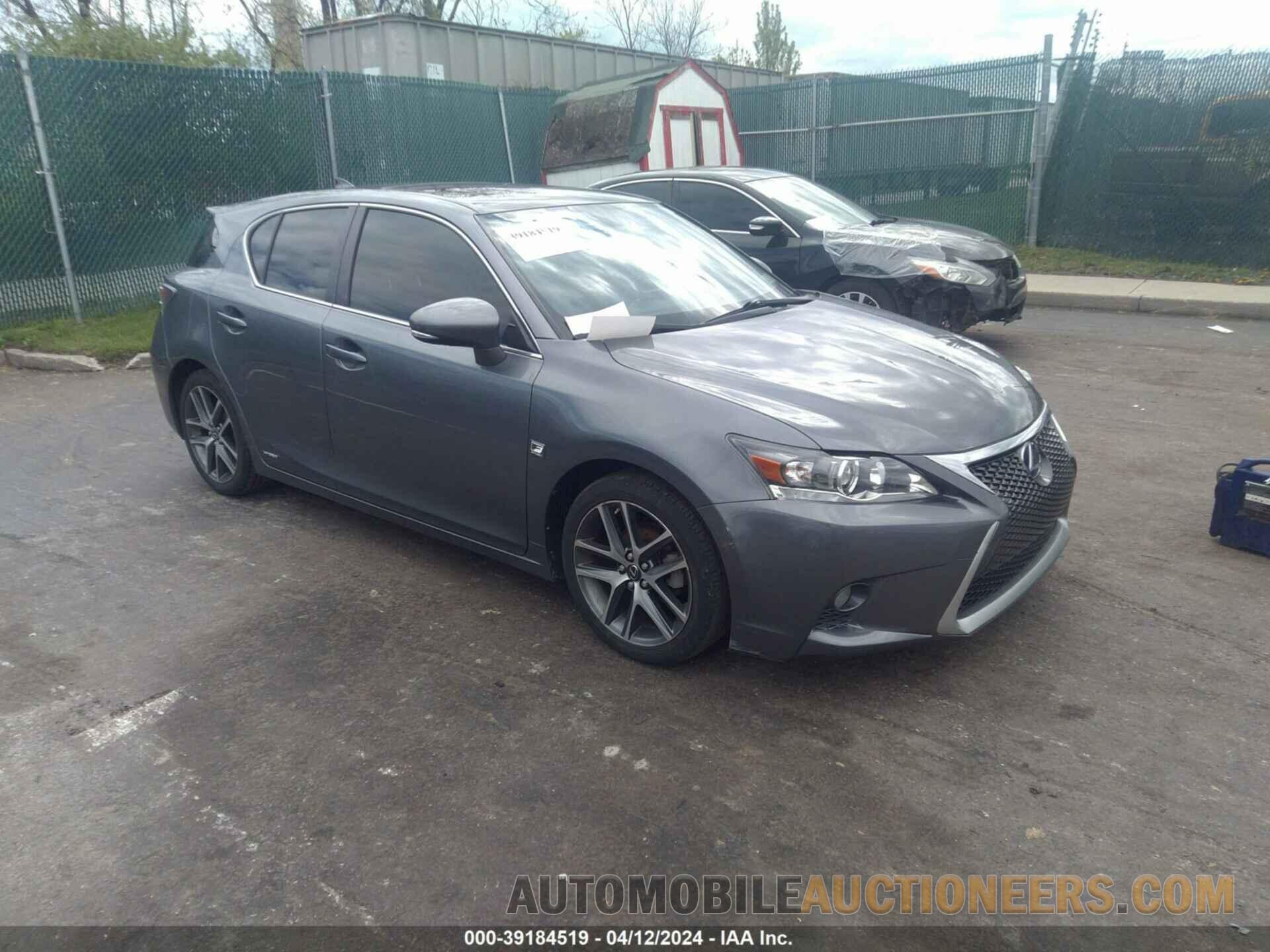 JTHKD5BHXF2217077 LEXUS CT 200H 2015