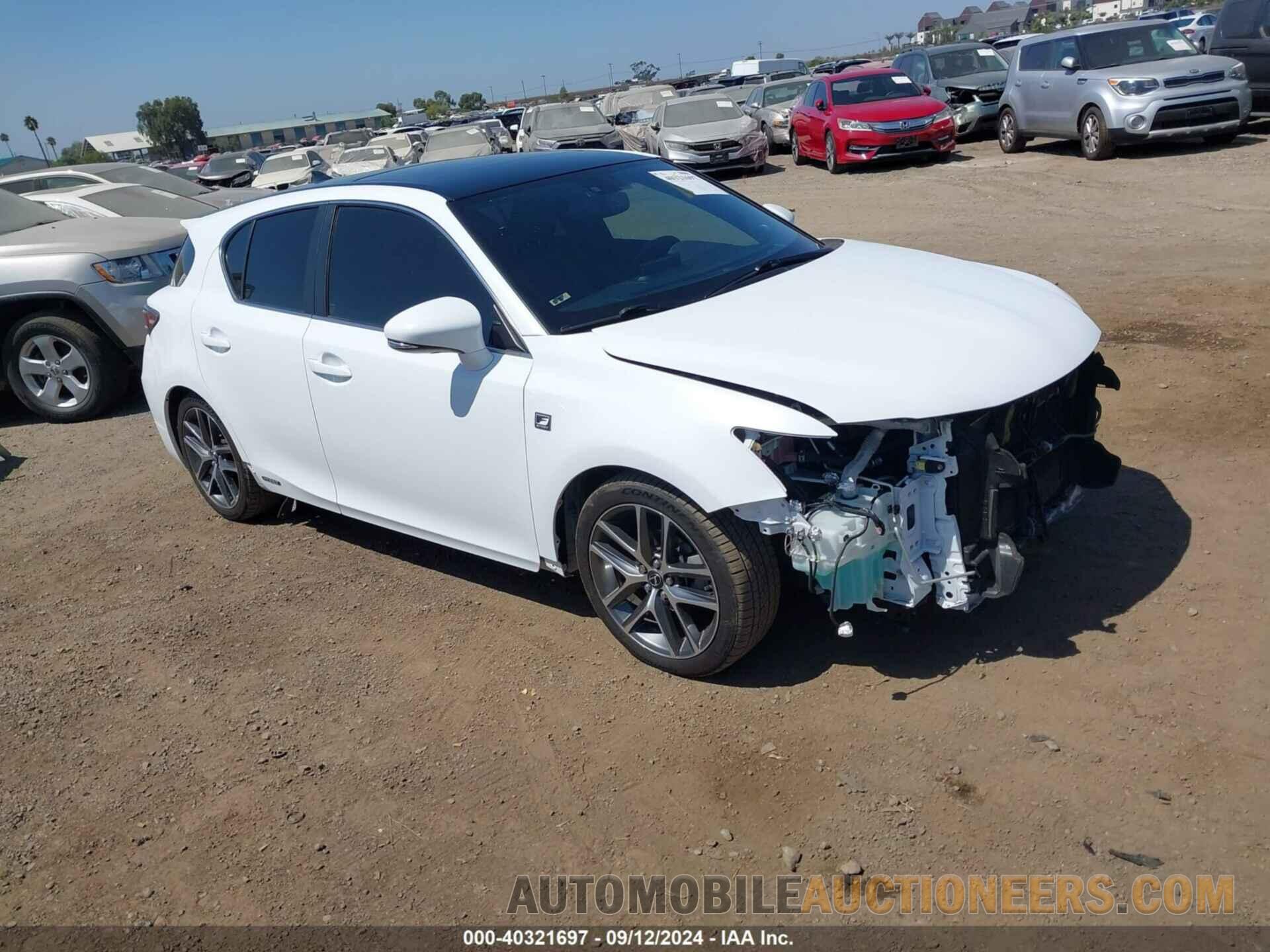 JTHKD5BHXF2220934 LEXUS CT 200H 2015