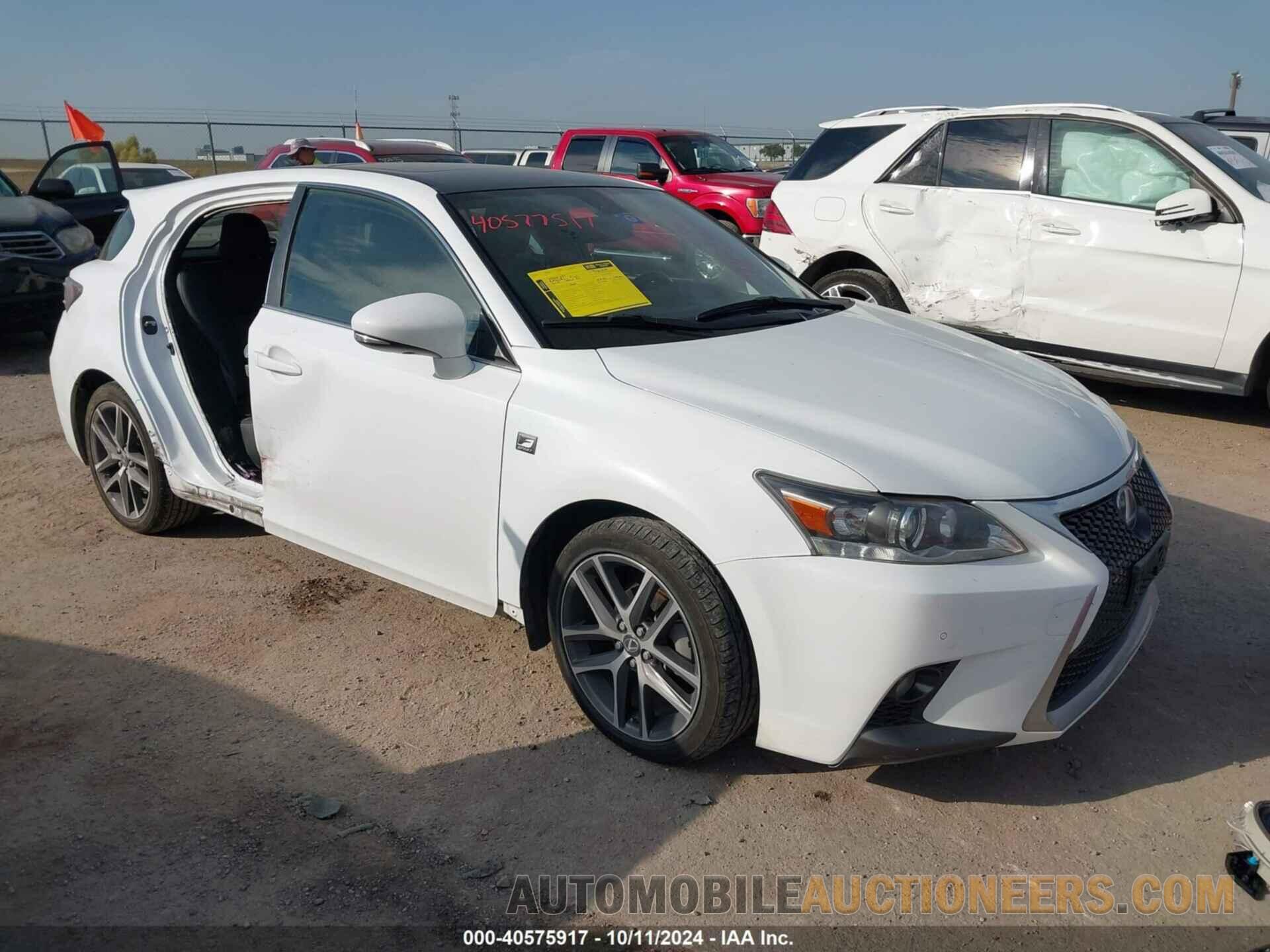 JTHKD5BHXF2235188 LEXUS CT 200H 2015