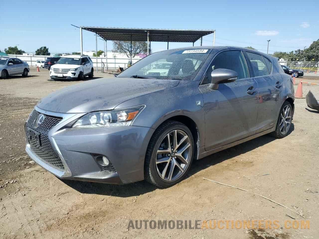 JTHKD5BHXG2251022 LEXUS CT 200 2016