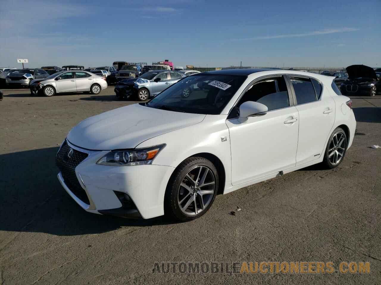 JTHKD5BHXG2254910 LEXUS CT 200 2016