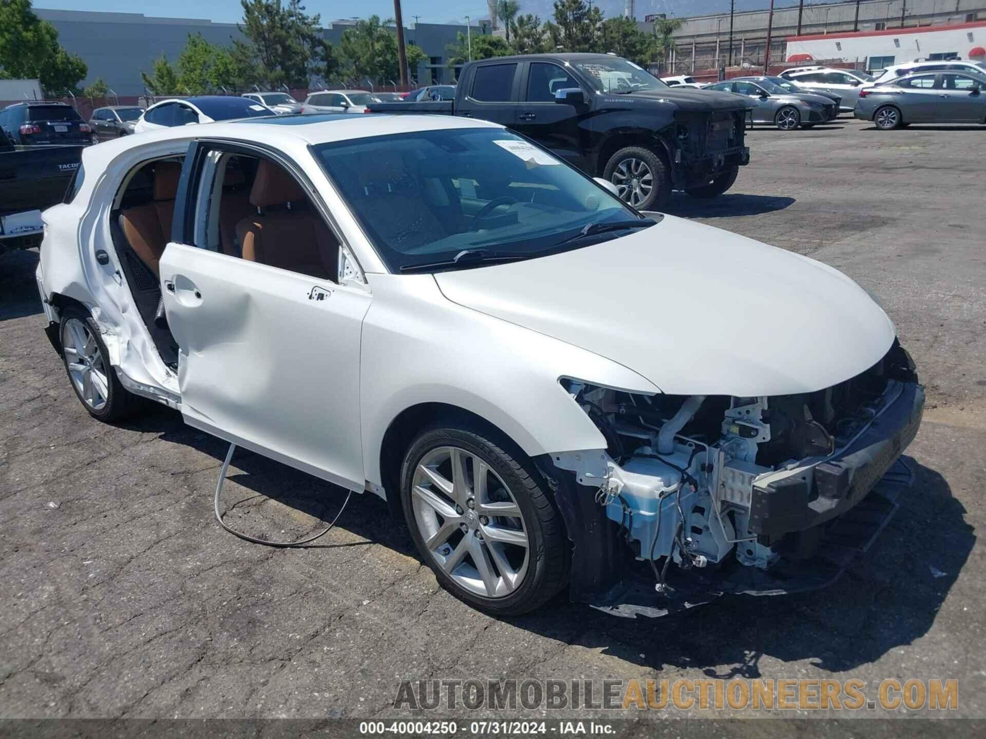 JTHKD5BHXG2257760 LEXUS CT 200H 2016