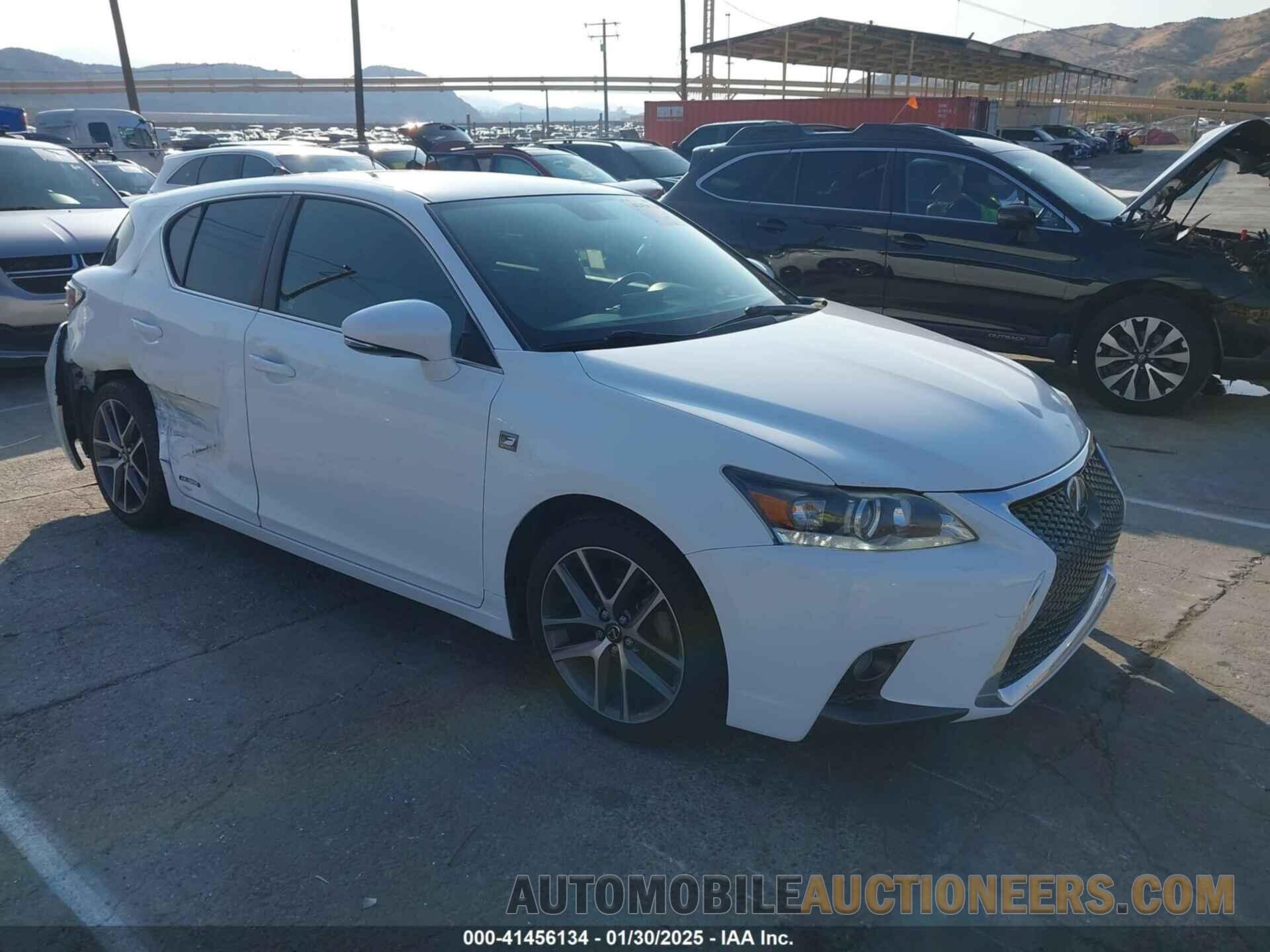 JTHKD5BHXG2261680 LEXUS CT 200H 2016