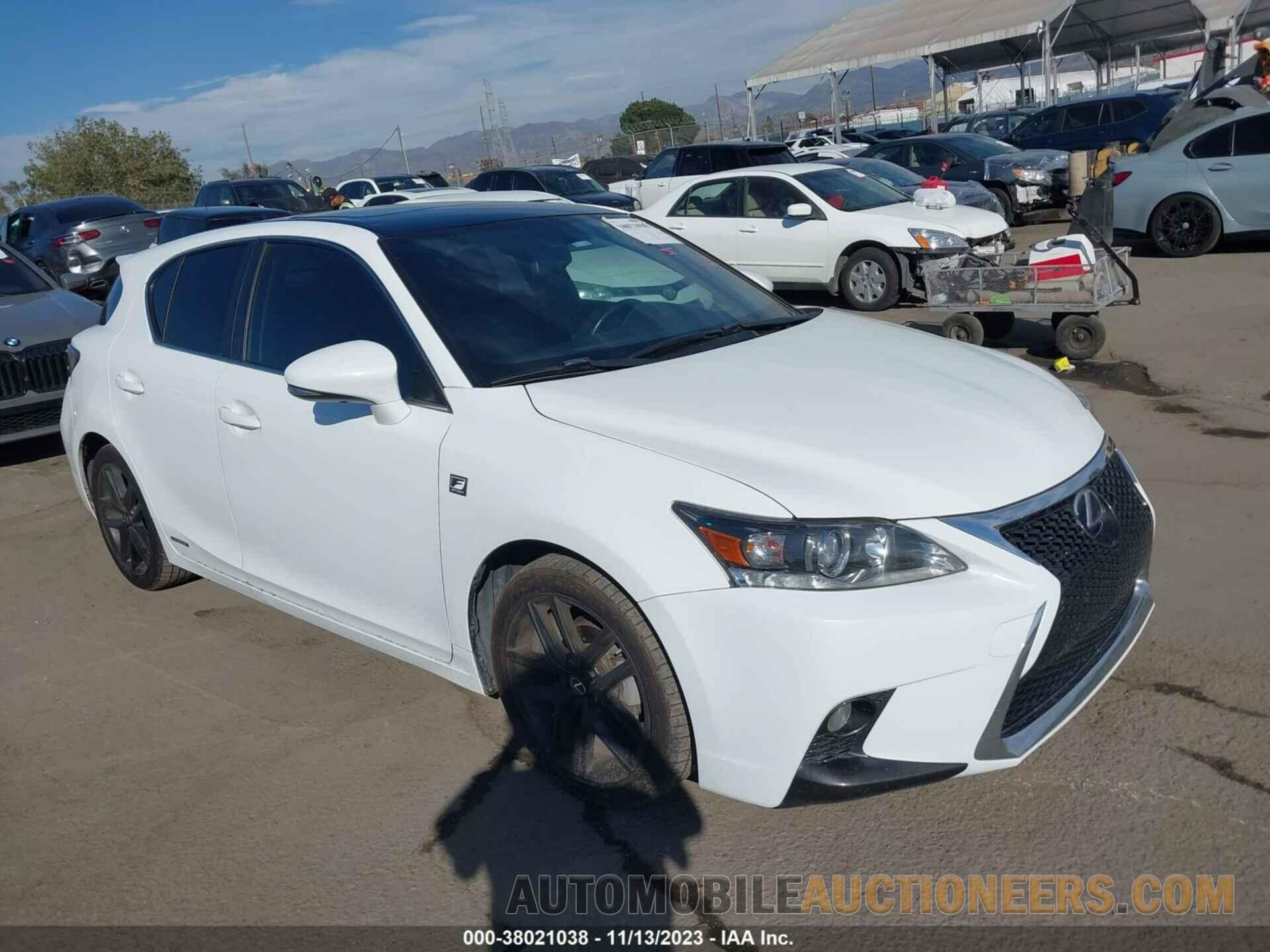 JTHKD5BHXG2263851 LEXUS CT 200H 2016