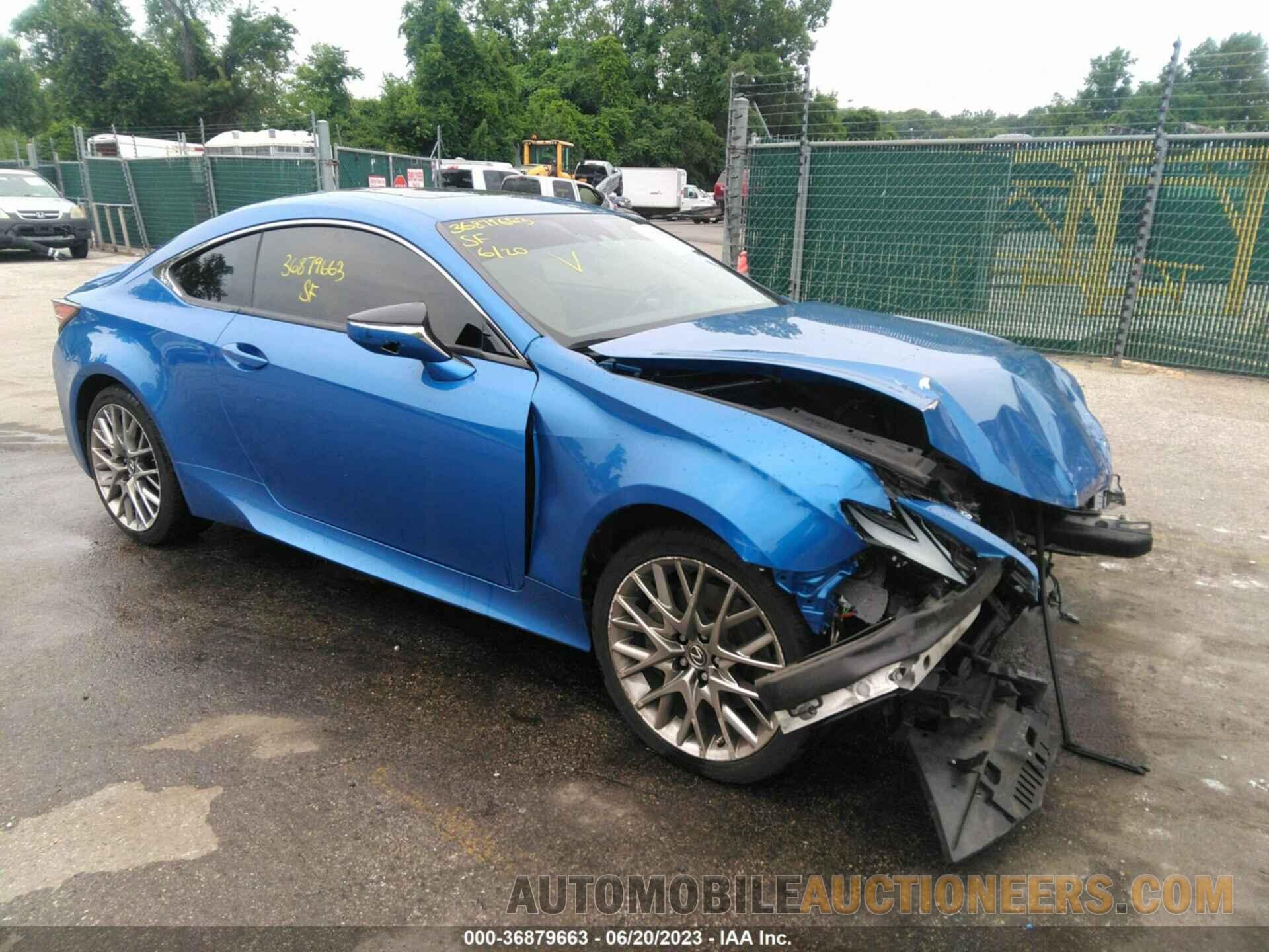 JTHS85BC3K5004957 LEXUS RC 2019