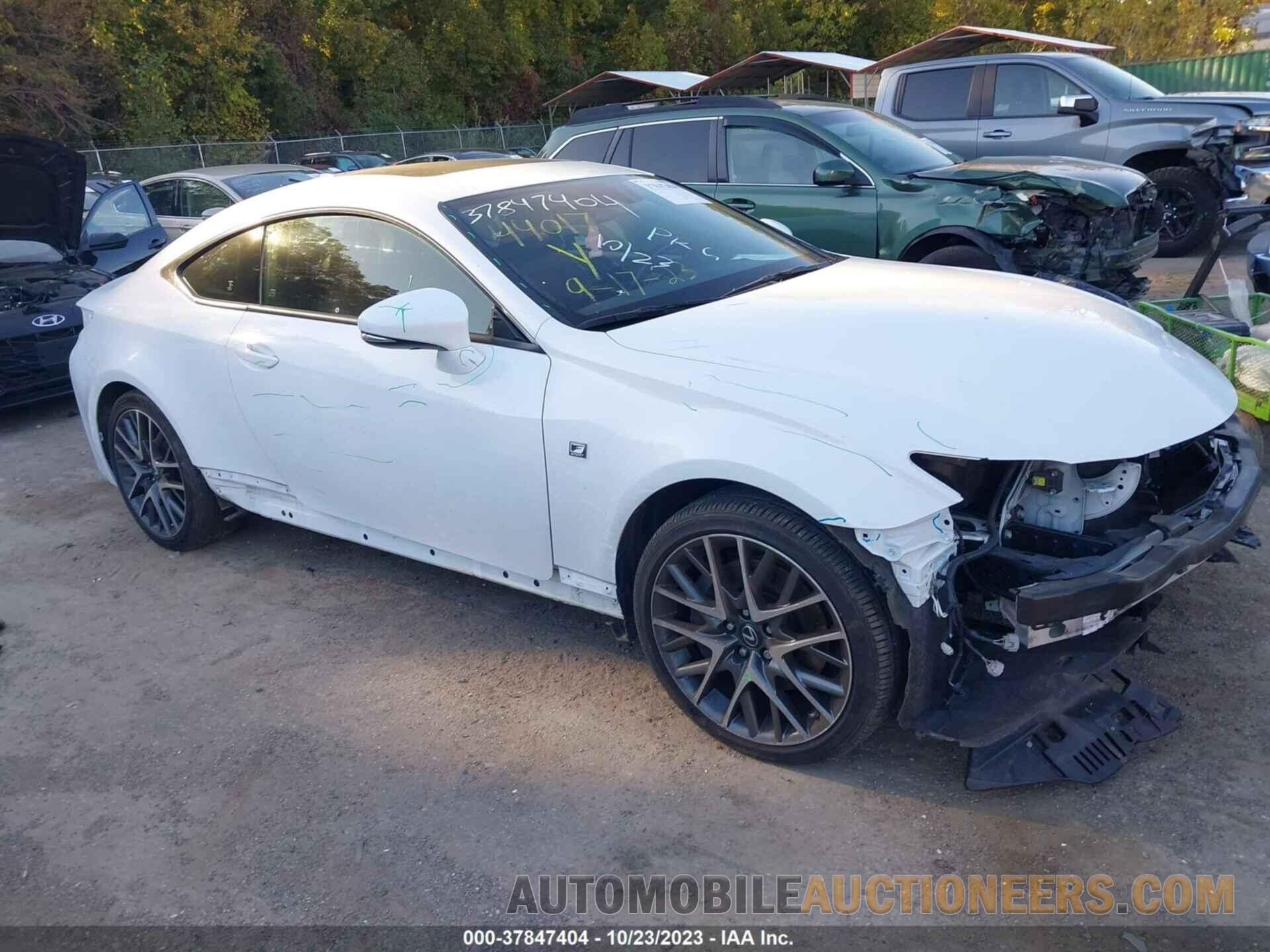 JTHS85BC5J5004201 LEXUS RC 2018