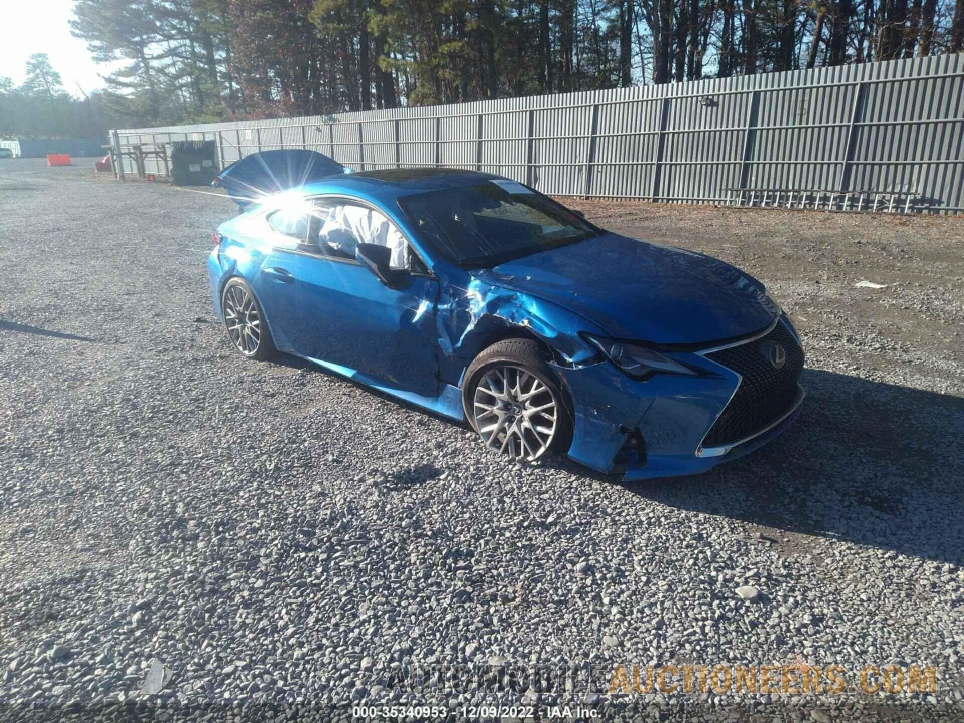 JTHS85BCXK5005071 LEXUS RC 2019