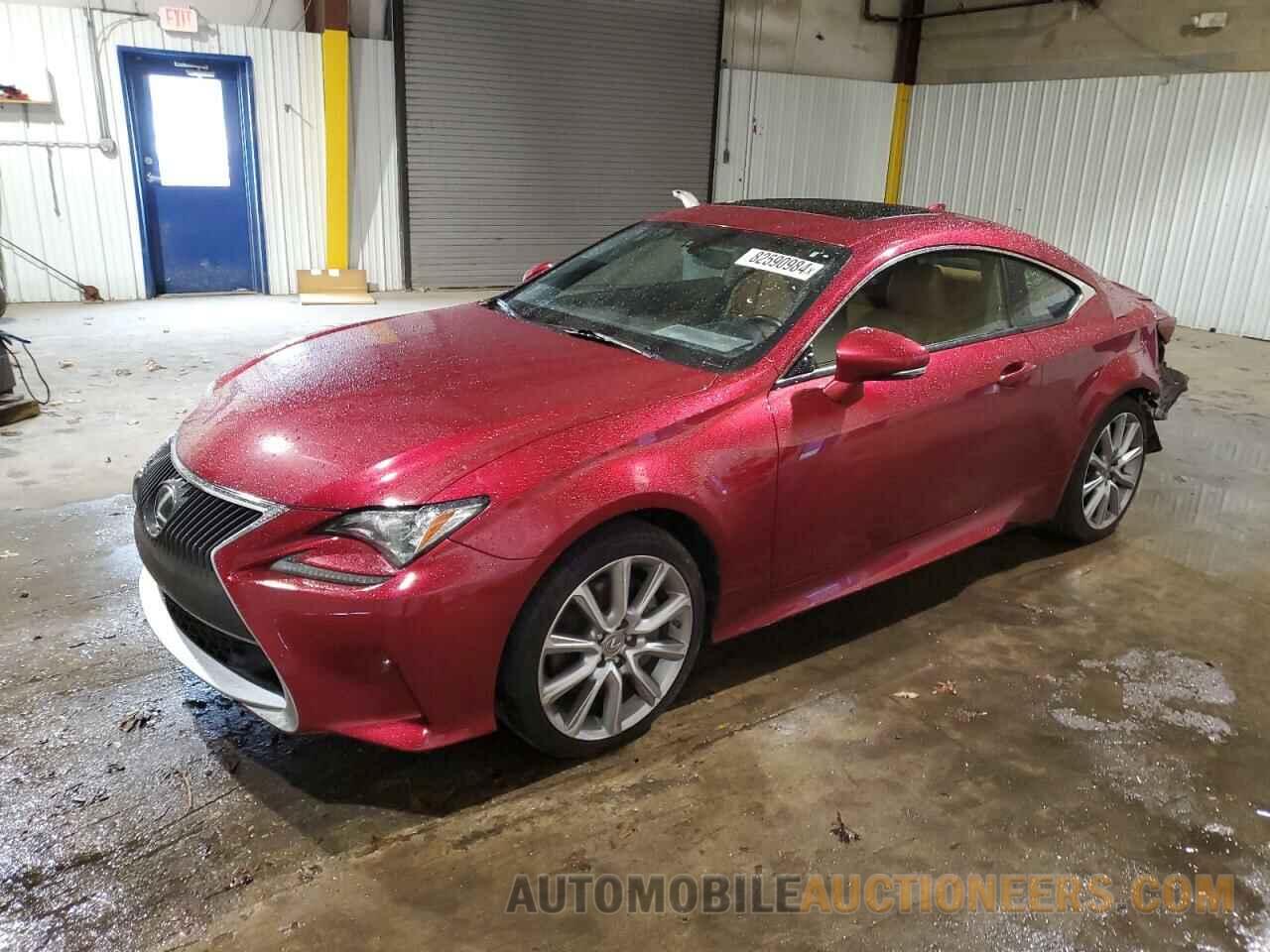 JTHSM5BC9G5000186 LEXUS RC300 2016