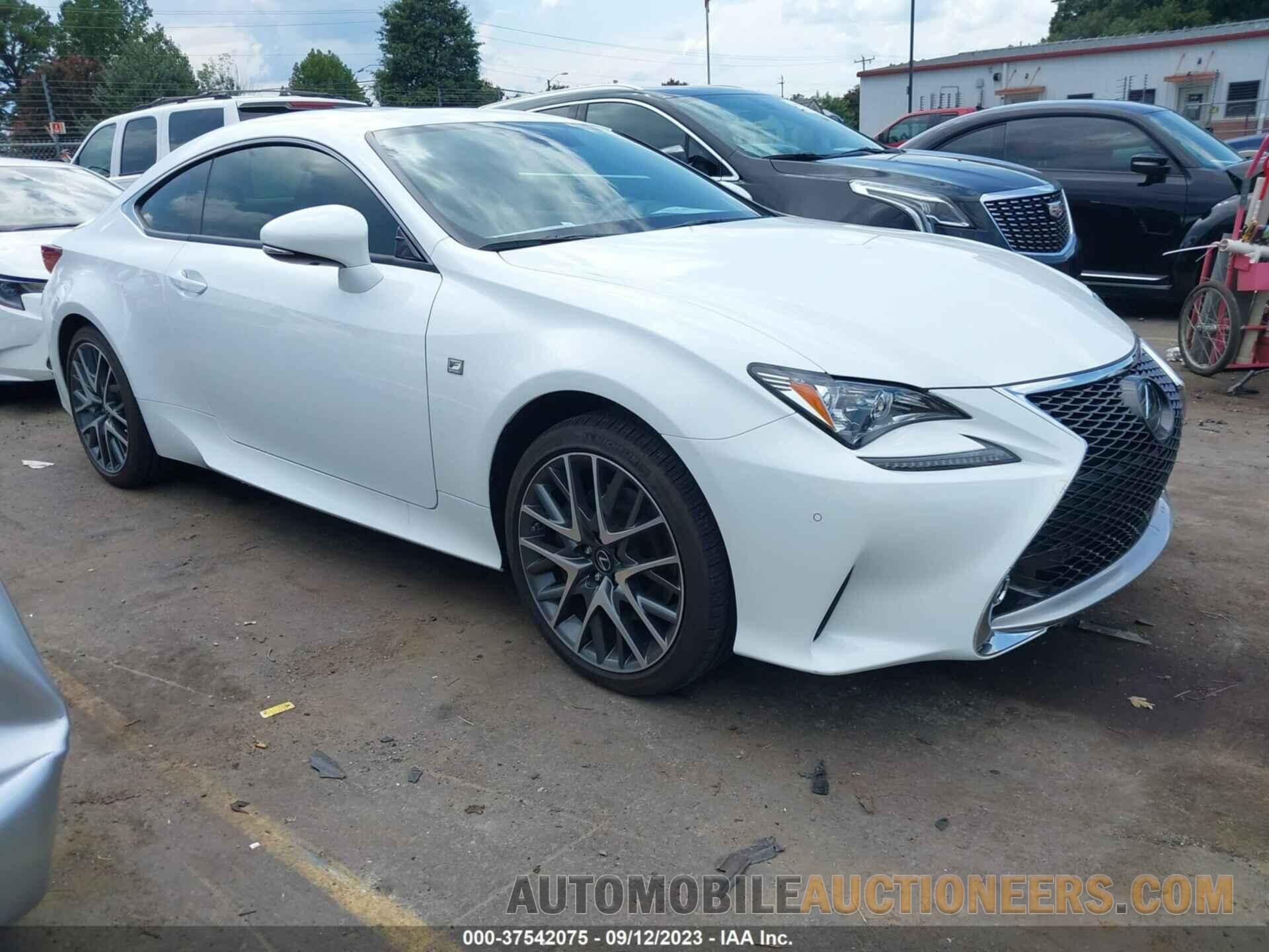 JTHSZ5BC3J5008969 LEXUS RC 2018