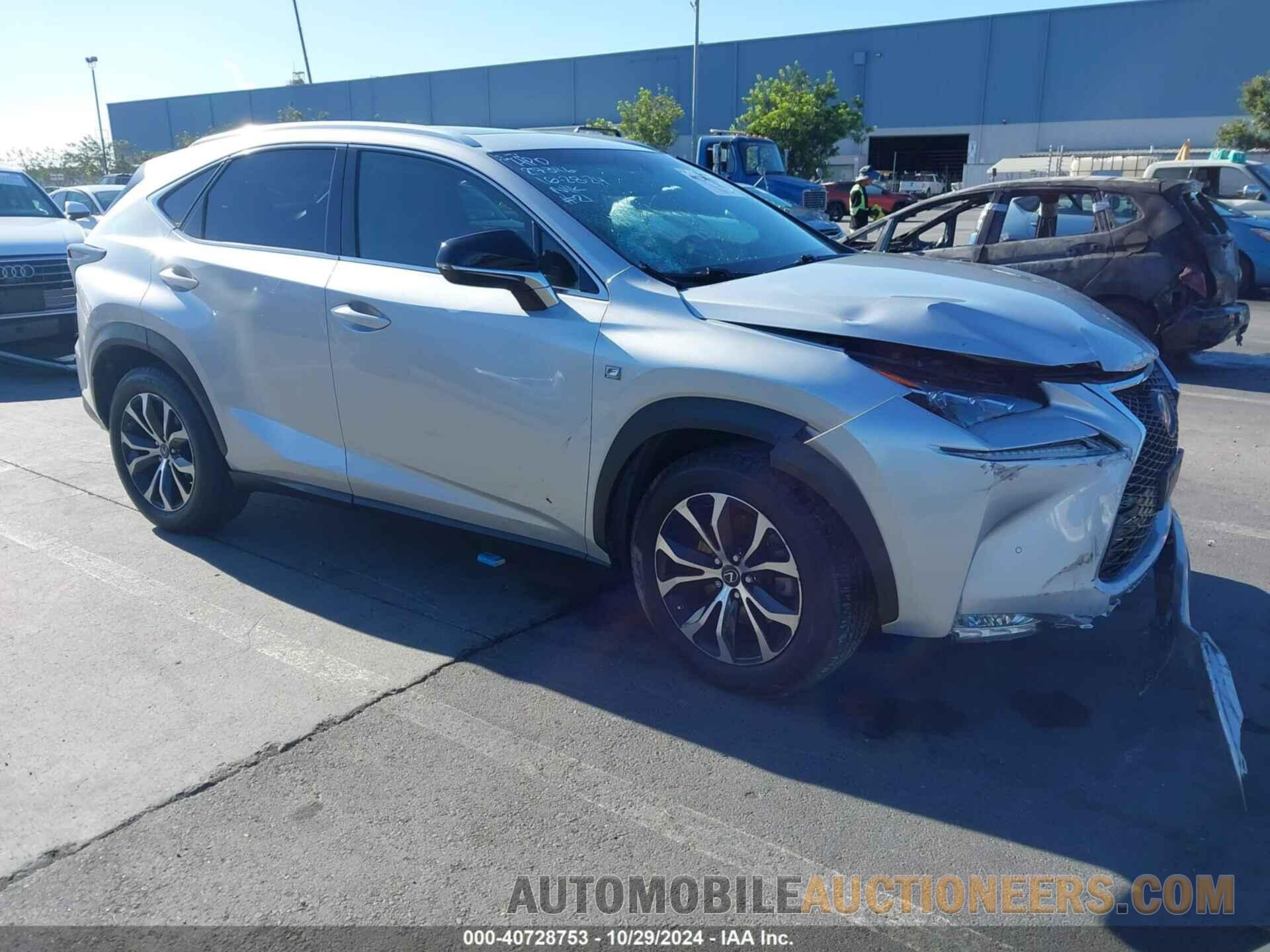 JTJBARBZ0F2003772 LEXUS NX 200T 2015