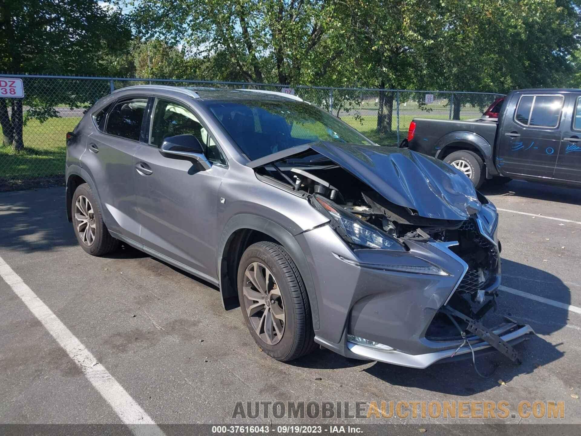 JTJBARBZ0G2049264 LEXUS NX 2016