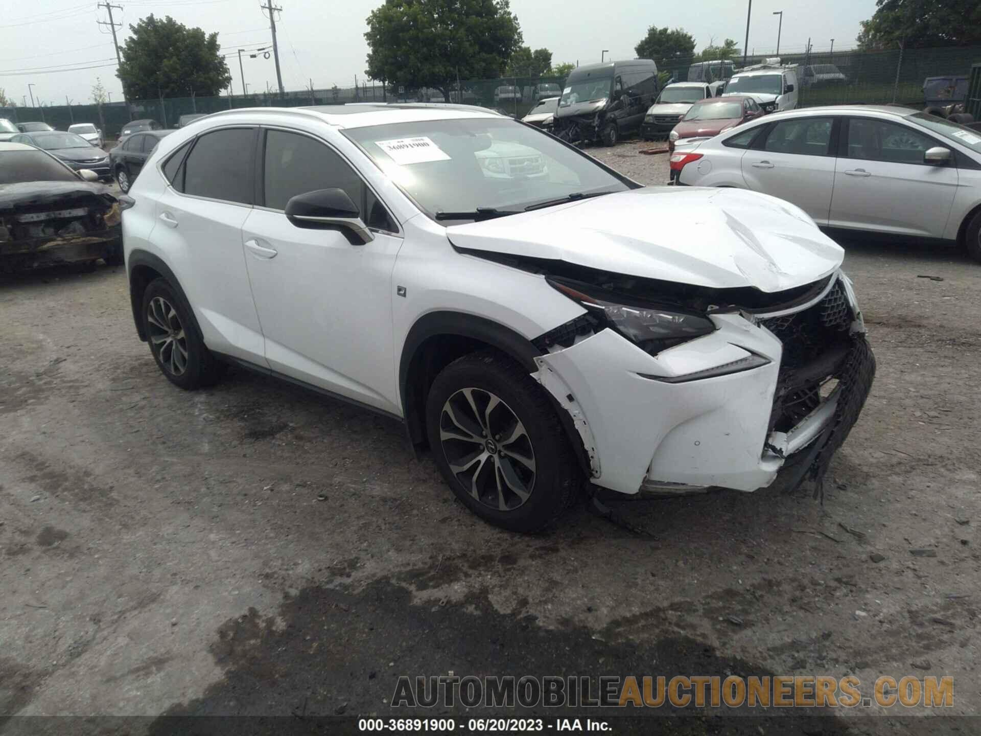 JTJBARBZ0G2050897 LEXUS NX 200T 2016