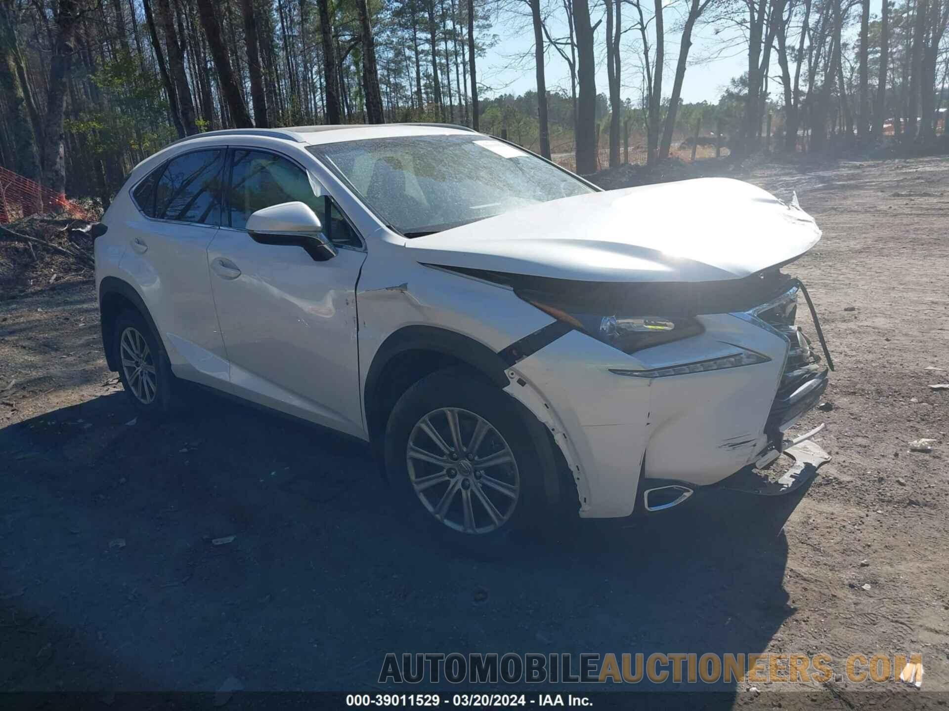 JTJBARBZ0G2059003 LEXUS NX 200T 2016