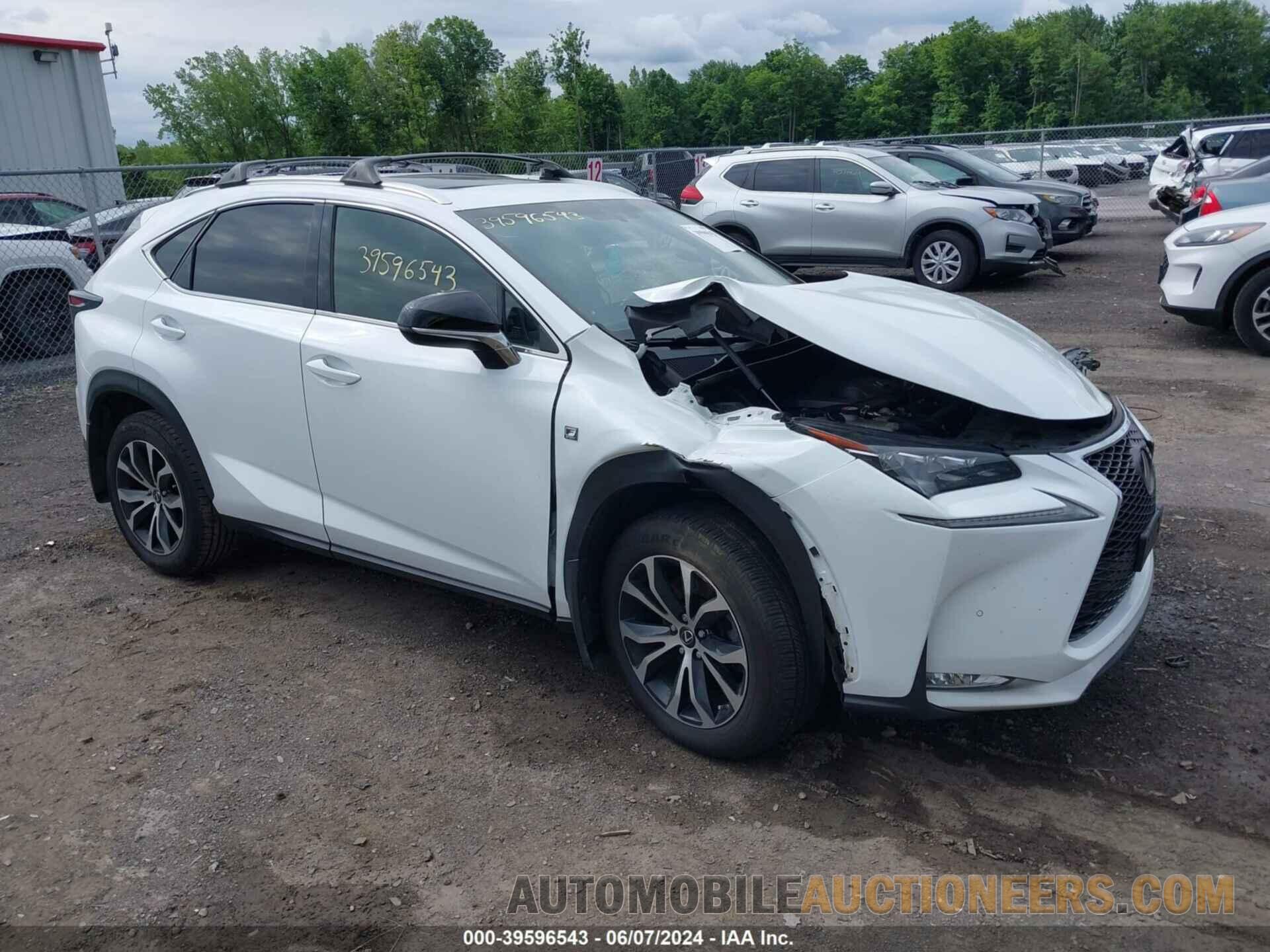 JTJBARBZ0G2069286 LEXUS NX 2016