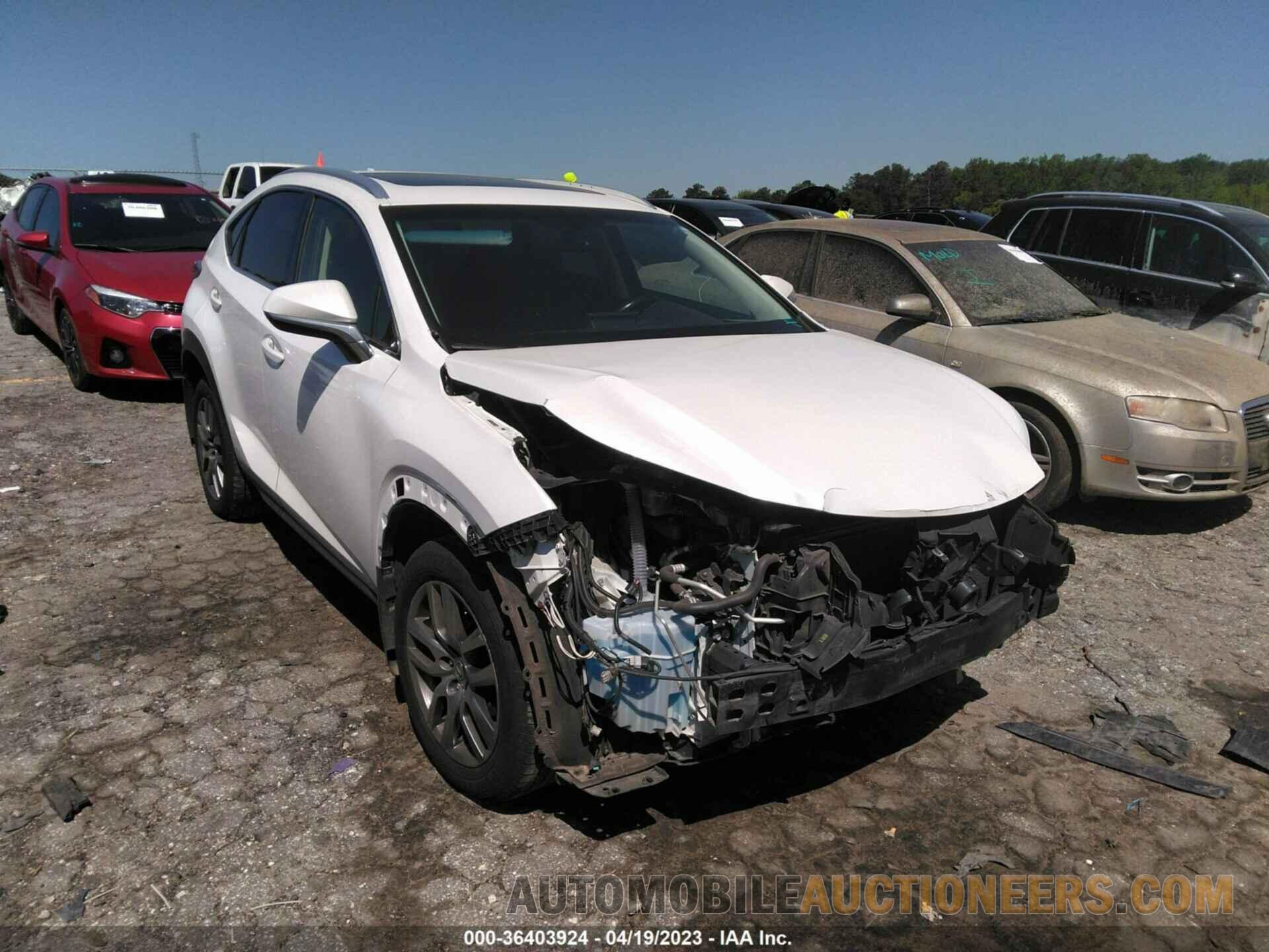 JTJBARBZ0G2091658 LEXUS NX 200T 2016