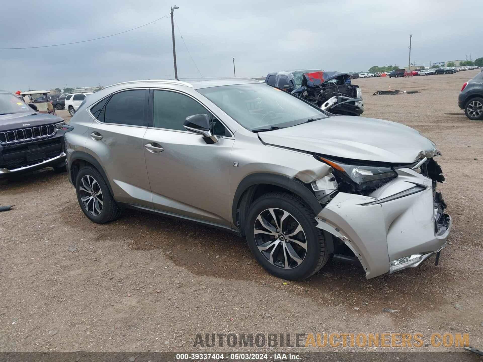 JTJBARBZ0H2098322 LEXUS NX 200T 2017