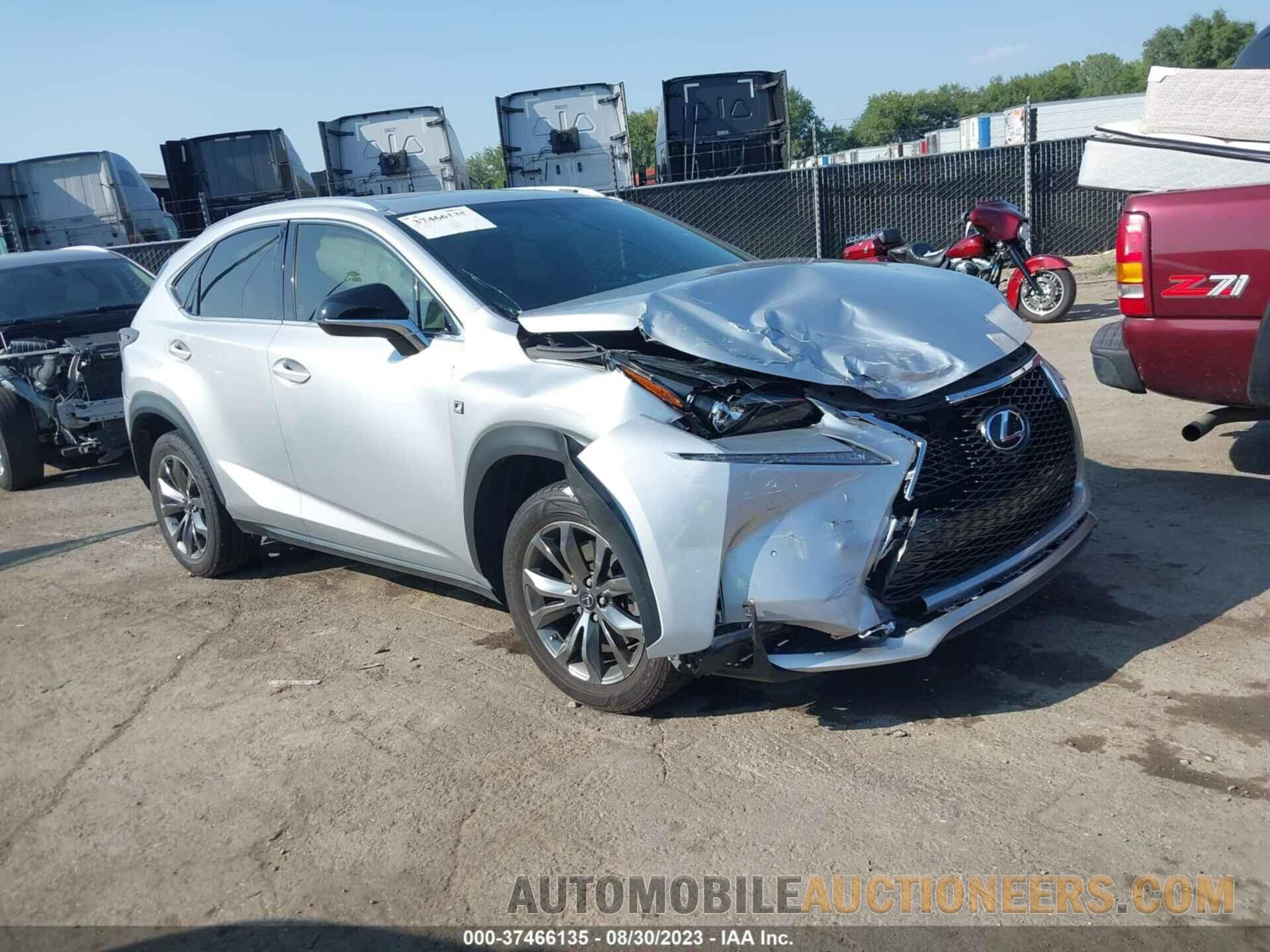 JTJBARBZ0H2128368 LEXUS NX 2017