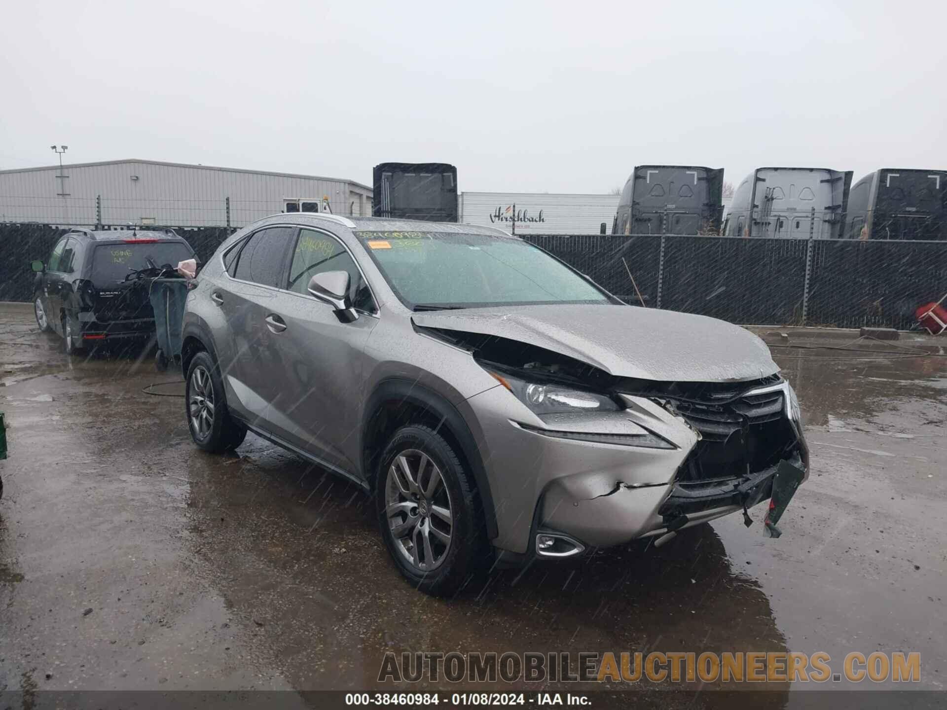 JTJBARBZ1F2028356 LEXUS NX 200T 2015