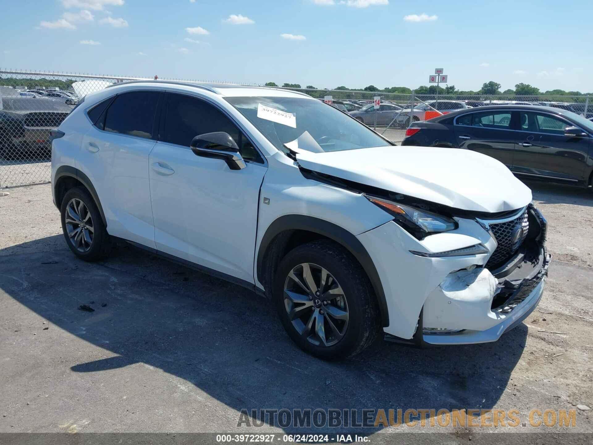 JTJBARBZ1G2050925 LEXUS NX 200T 2016