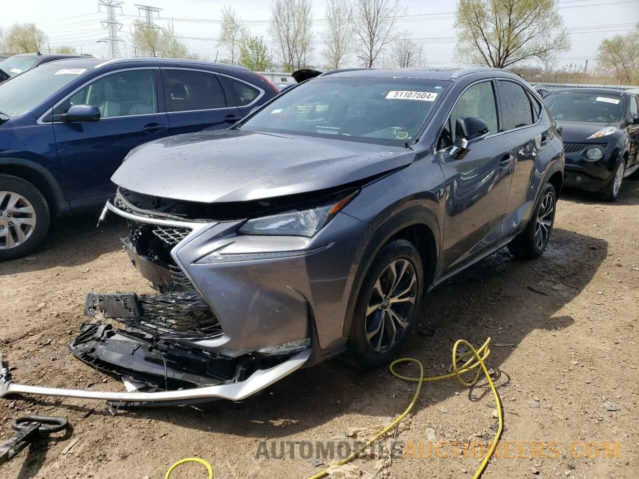 JTJBARBZ1G2078644 LEXUS NX 2016