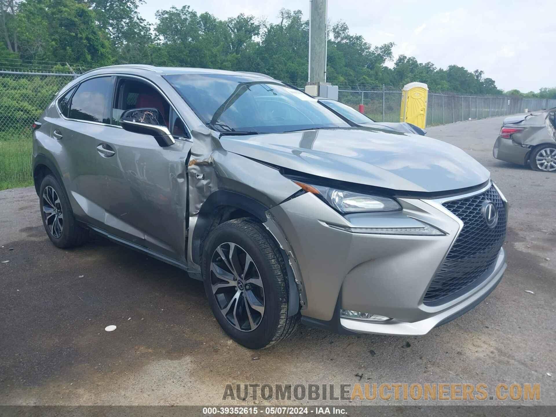 JTJBARBZ1H2141887 LEXUS NX 200T 2017