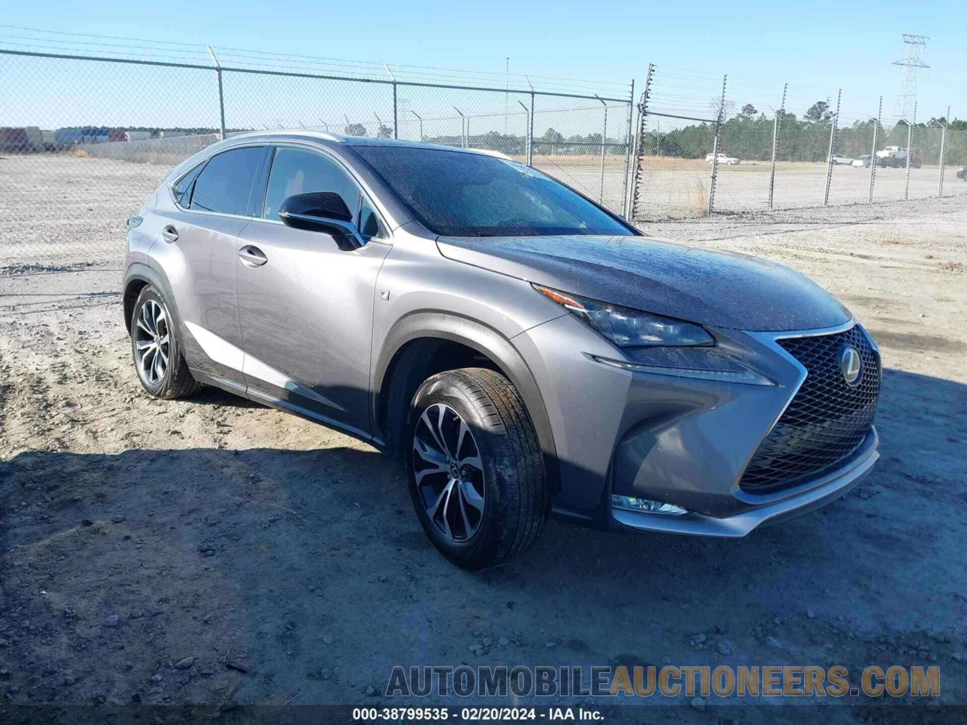 JTJBARBZ2G2052280 LEXUS NX 200T 2016