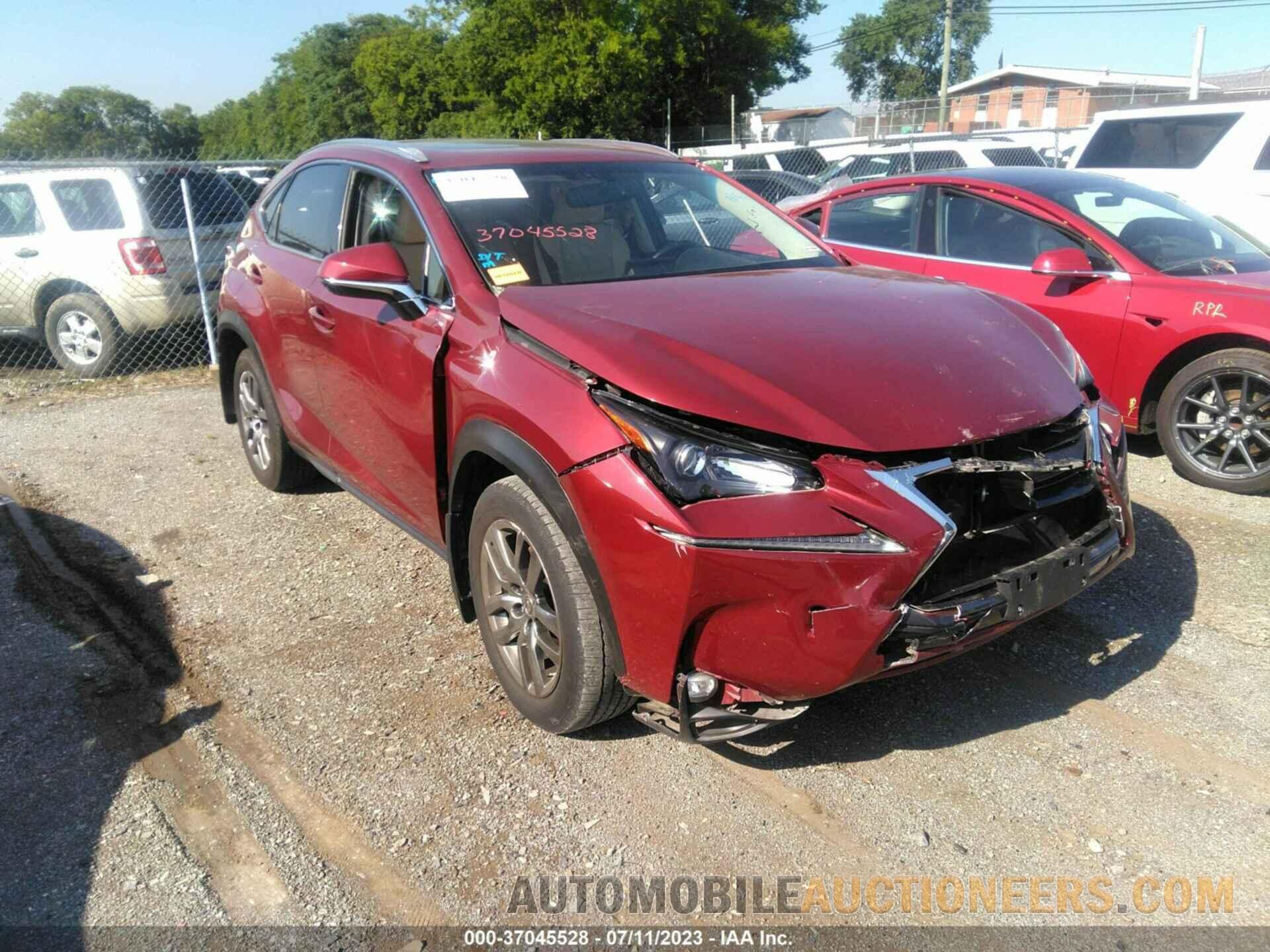 JTJBARBZ2G2067832 LEXUS NX 200T 2016