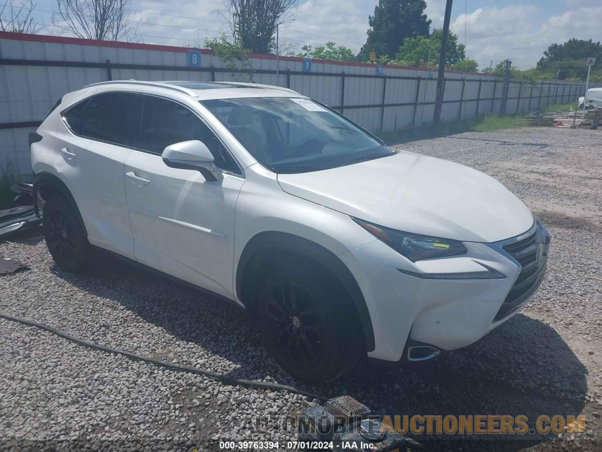 JTJBARBZ2G2083142 LEXUS NX 200T 2016