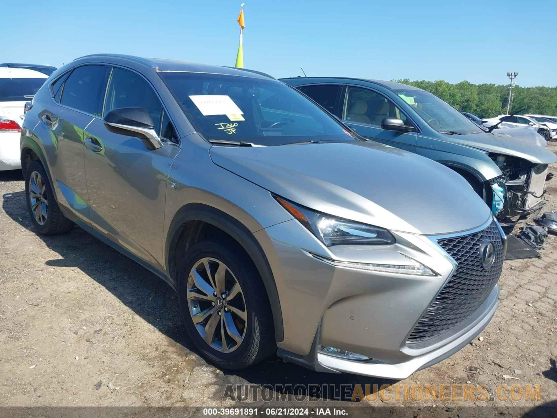 JTJBARBZ2G2085912 LEXUS NX 200T 2016