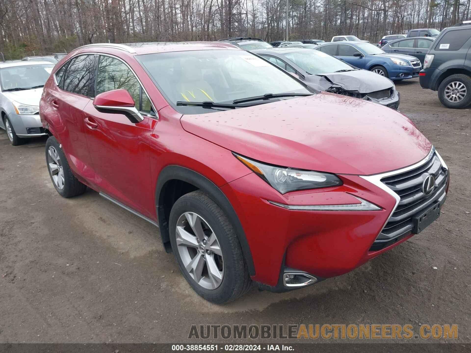 JTJBARBZ2H2124029 LEXUS NX 200T 2017